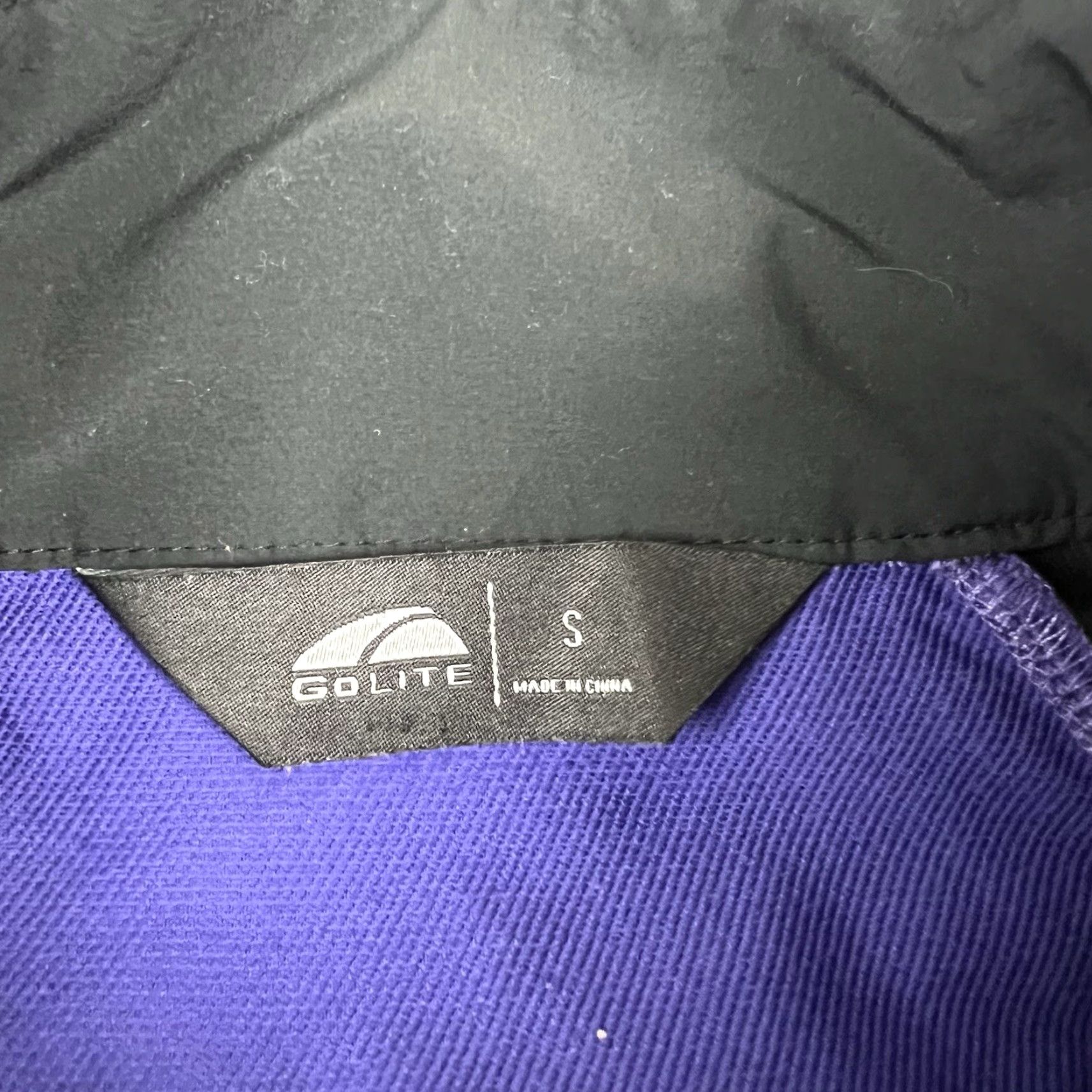 Vintage Golite Running Jacket Womens Small Purple Full Zip Reflective Stretch Workout Jacket Size S / US 4 / IT 40 - 3 Thumbnail