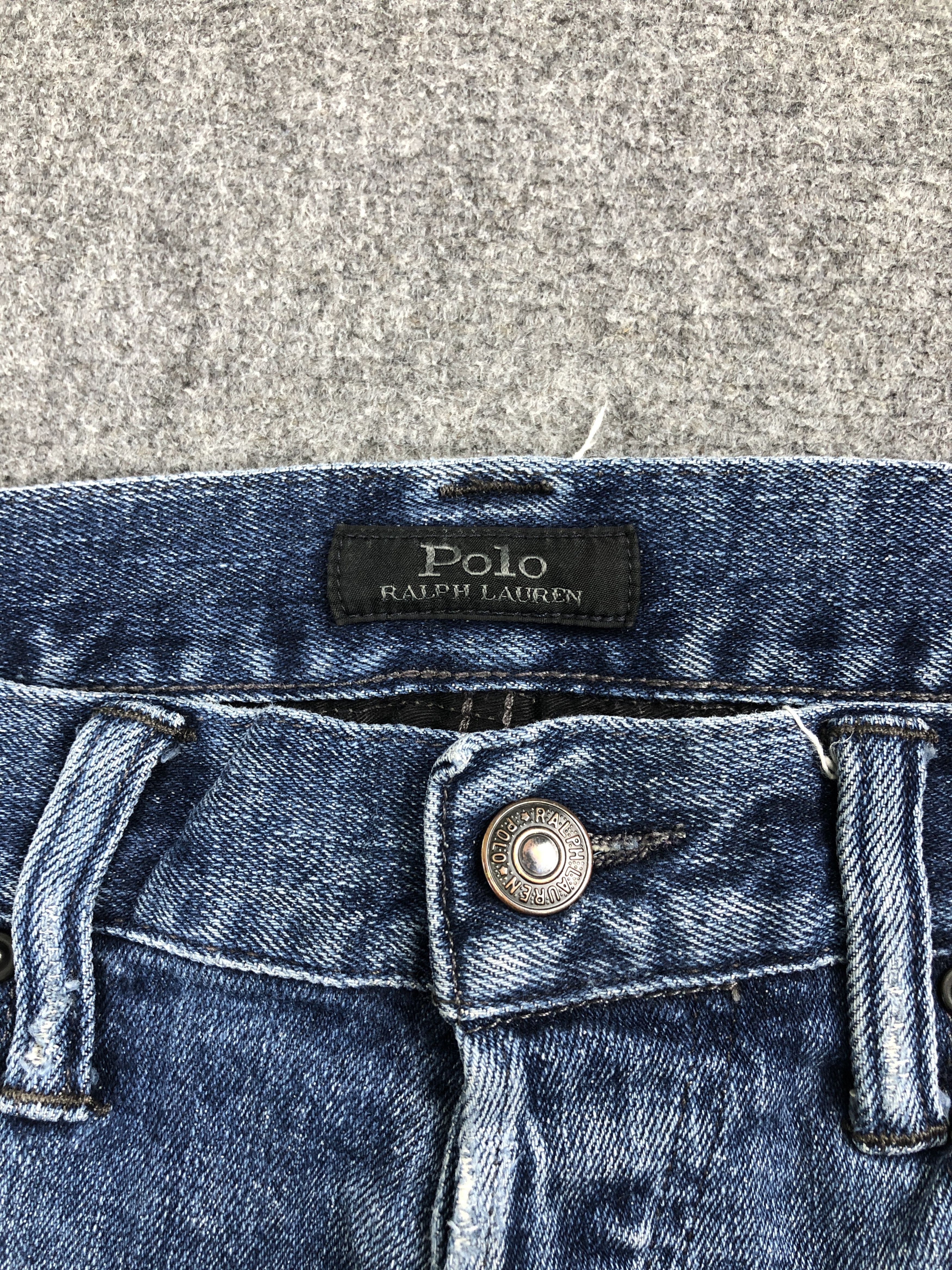 Polo Ralph Lauren × Vintage Vintage Polo Ralph Lauren Distressed Jeans DP2481 Size US 34 / EU 50 - 6 Thumbnail