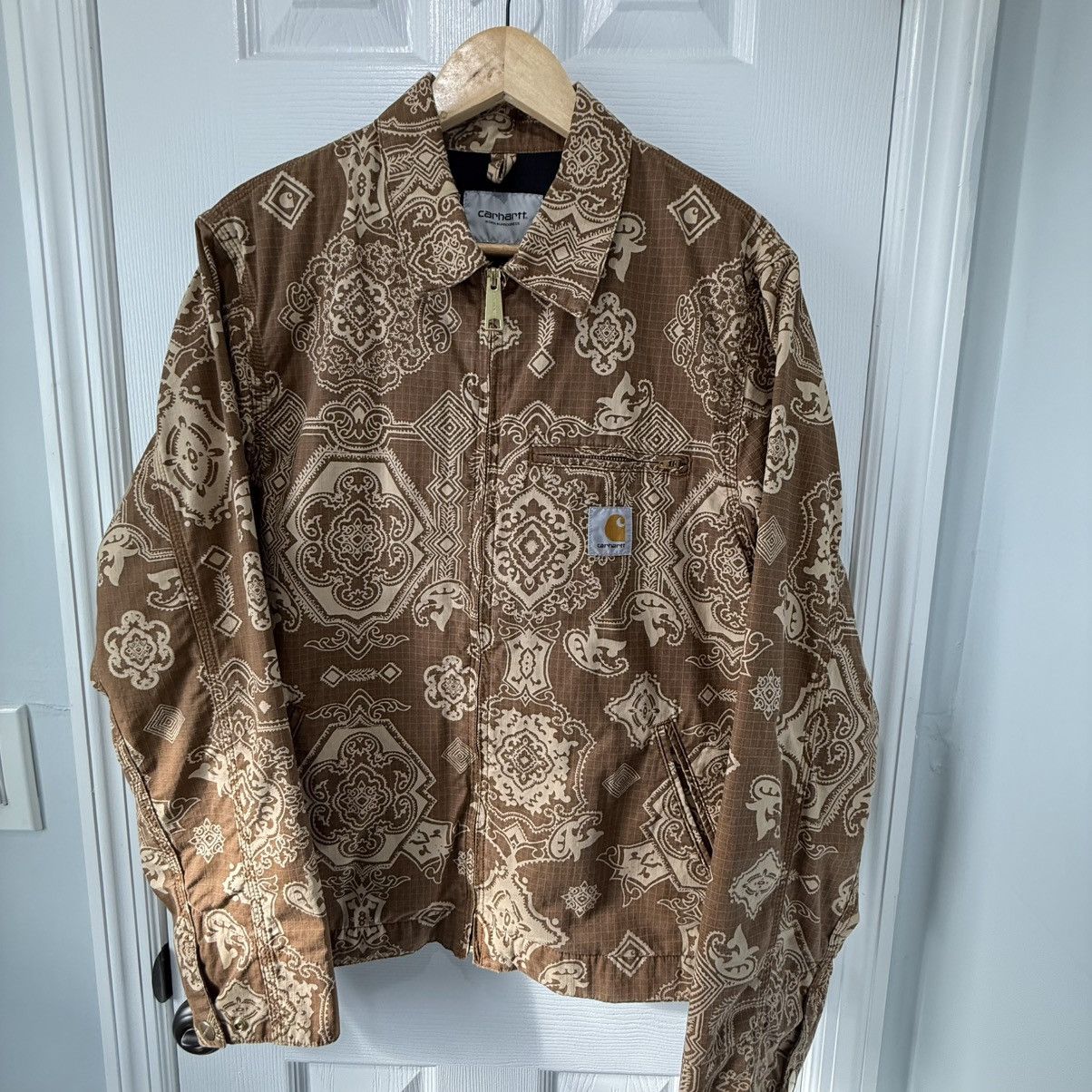 Carhartt Wip Carhartt WIP Detroit Paisley Jacket Size US M / EU 48-50 / 2 - 1 Thumbnail