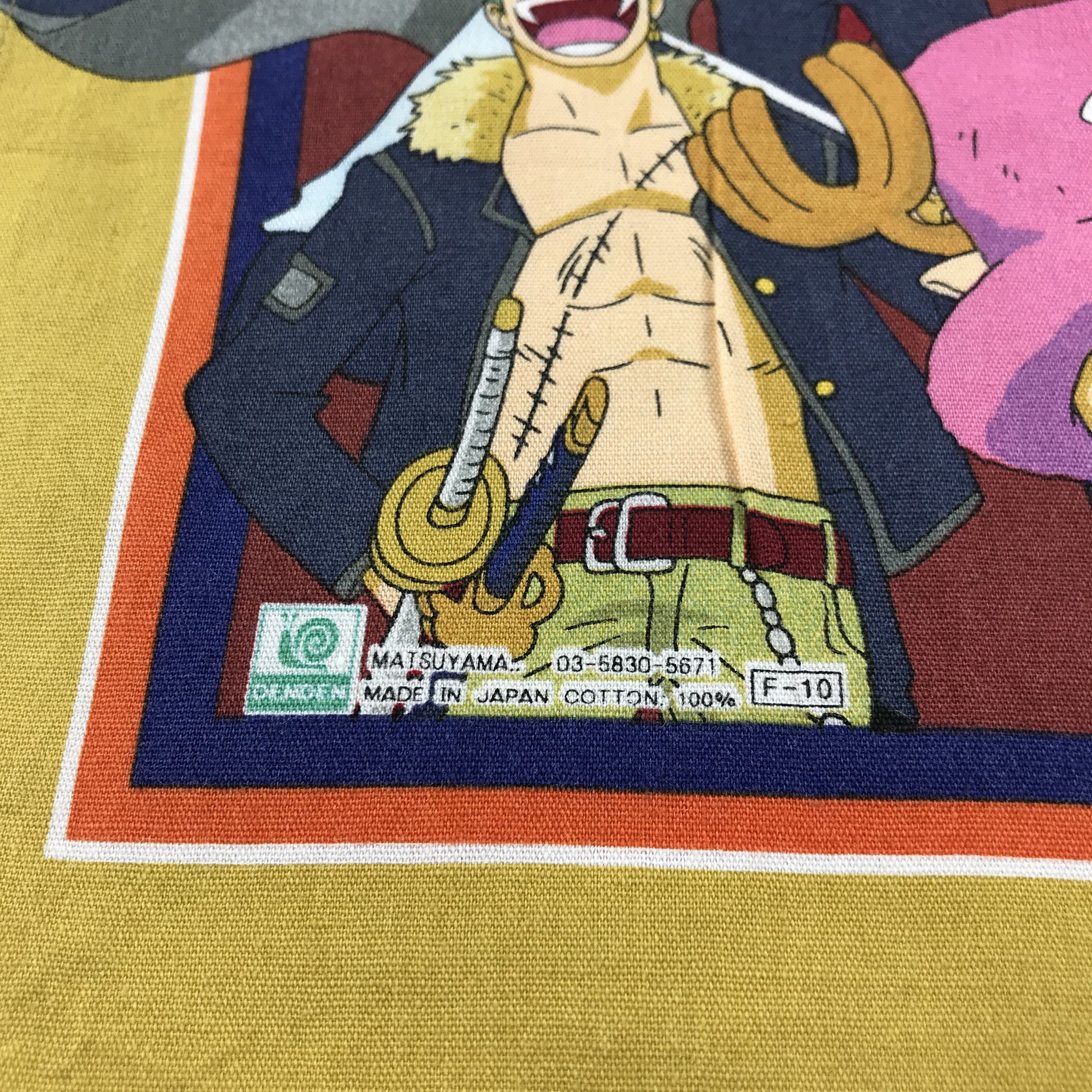 Anime × Japanese Brand × One Piece One Piece Characters Handkerchief Neckerchief Bandana X11 Size ONE SIZE - 3 Thumbnail