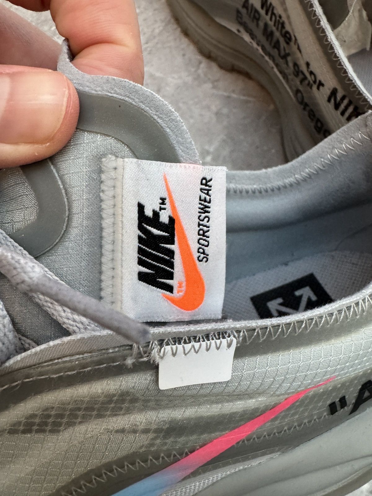 Nike × Off-White Nike Off-White Air Max 97 ‘Menta’ - UK9/US10 Size US 10 / EU 43 - 14 Thumbnail