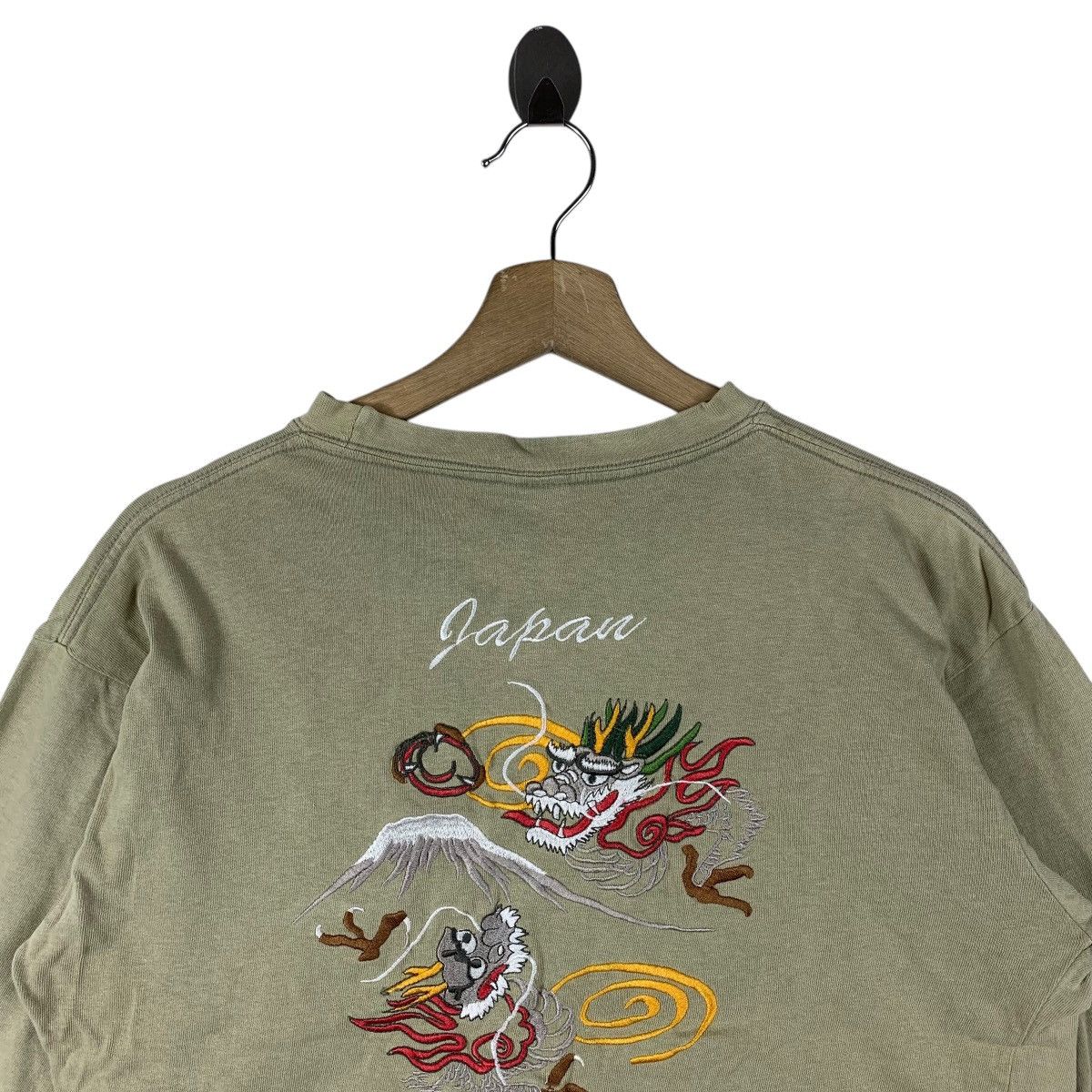Japanese Brand STUDIO HIRO japanese culture embroidery design tee Size US M / EU 48-50 / 2 - 9 Thumbnail