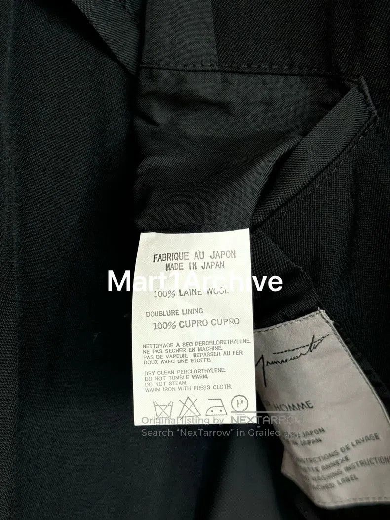 Yohji Yamamoto Yohji Yamamoto 02SS Embroidered Trench Coat. Size US XS / EU 42 / 0 - 9 Thumbnail