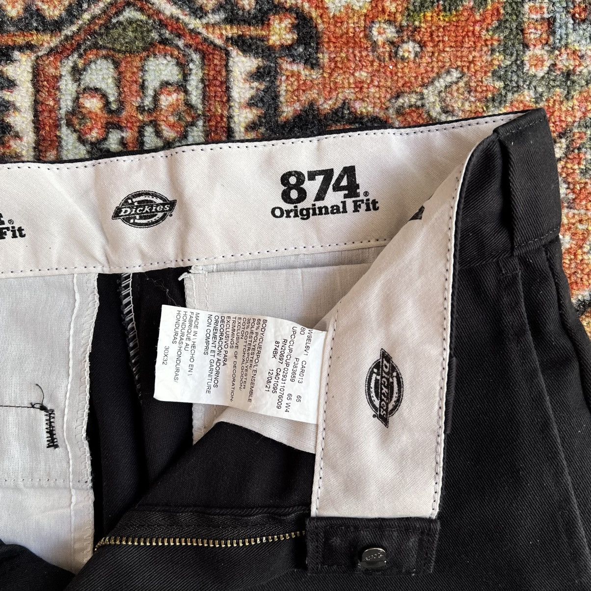 Dickies Vintage style classic 874 blk Dickies Iconic Look Pants Size US 30 / EU 46 - 6 Thumbnail