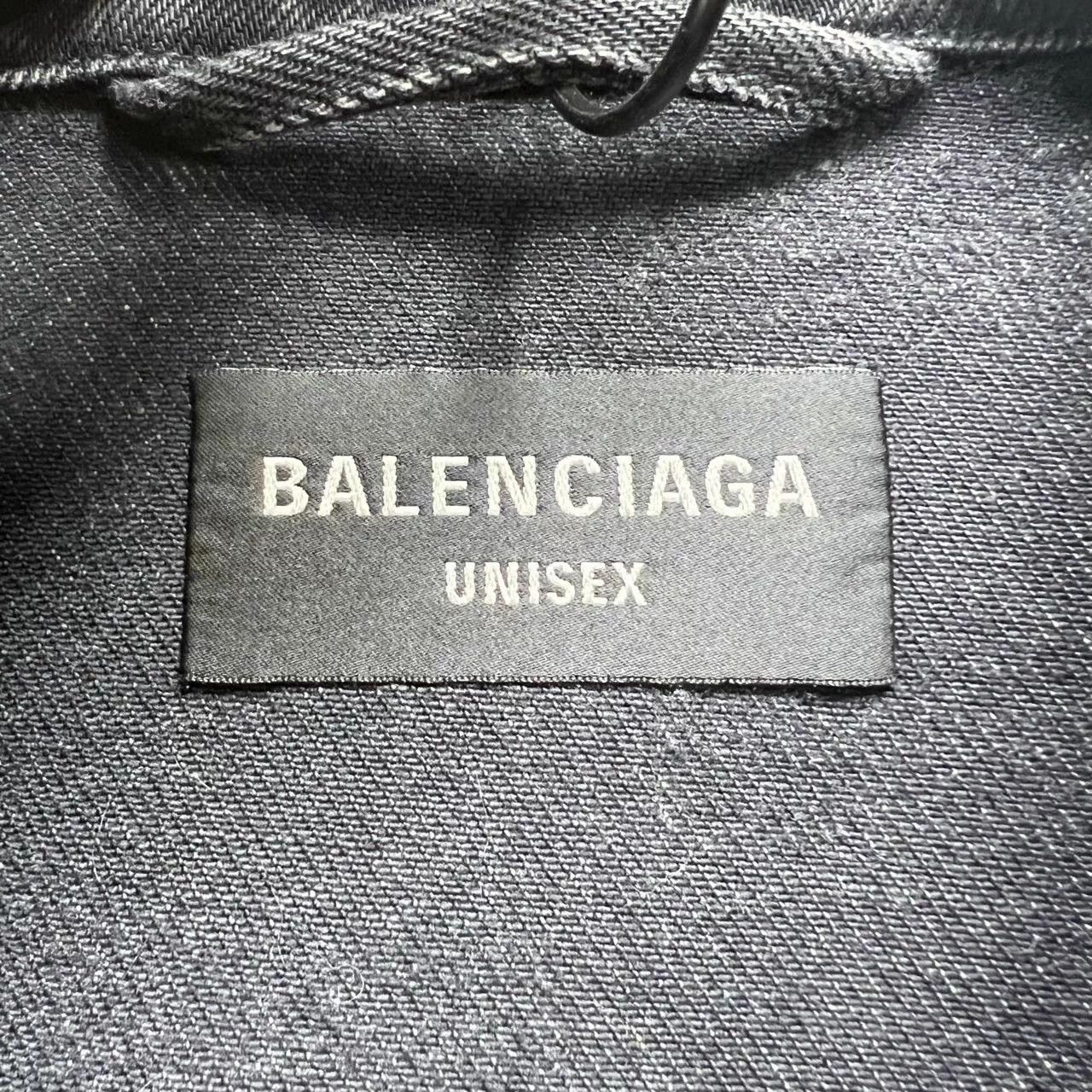 Balenciaga Balenciaga Allover Padlock Denim Jacket Size S NWT Size US S / EU 44-46 / 1 - 3 Thumbnail