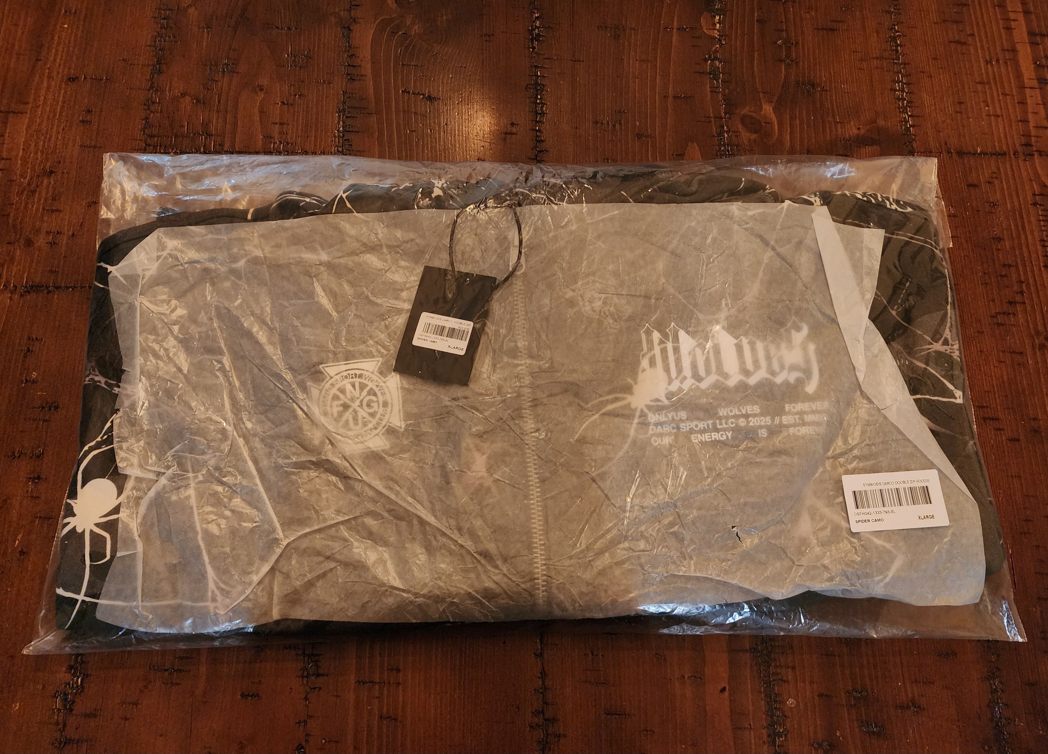 Darc Sport DARC SPORT SPIDERMAN SYMBIOSIS DOUBLE ZIP HOODIE Size US XL / EU 56 / 4 - 9 Thumbnail