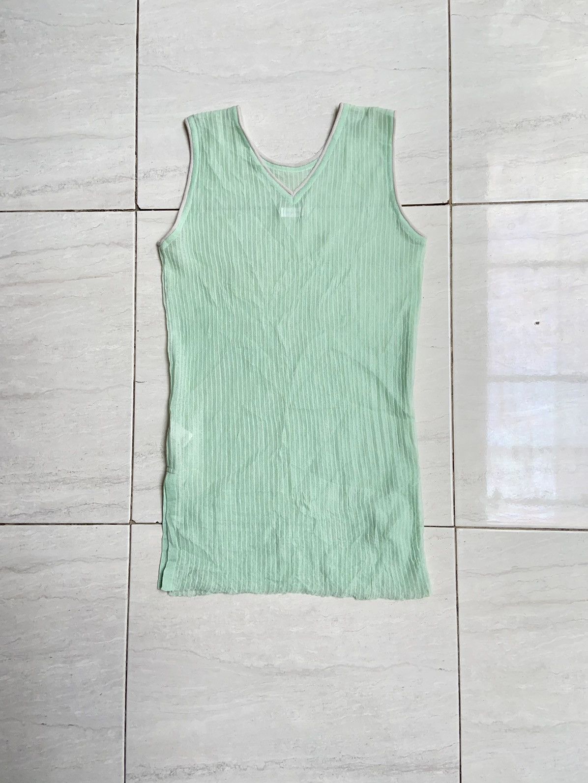 Designer × Japanese Brand LIFE WITH FLOWERS Mesh Knit T-shirt Size US XS / EU 42 / 0 - 1 Thumbnail