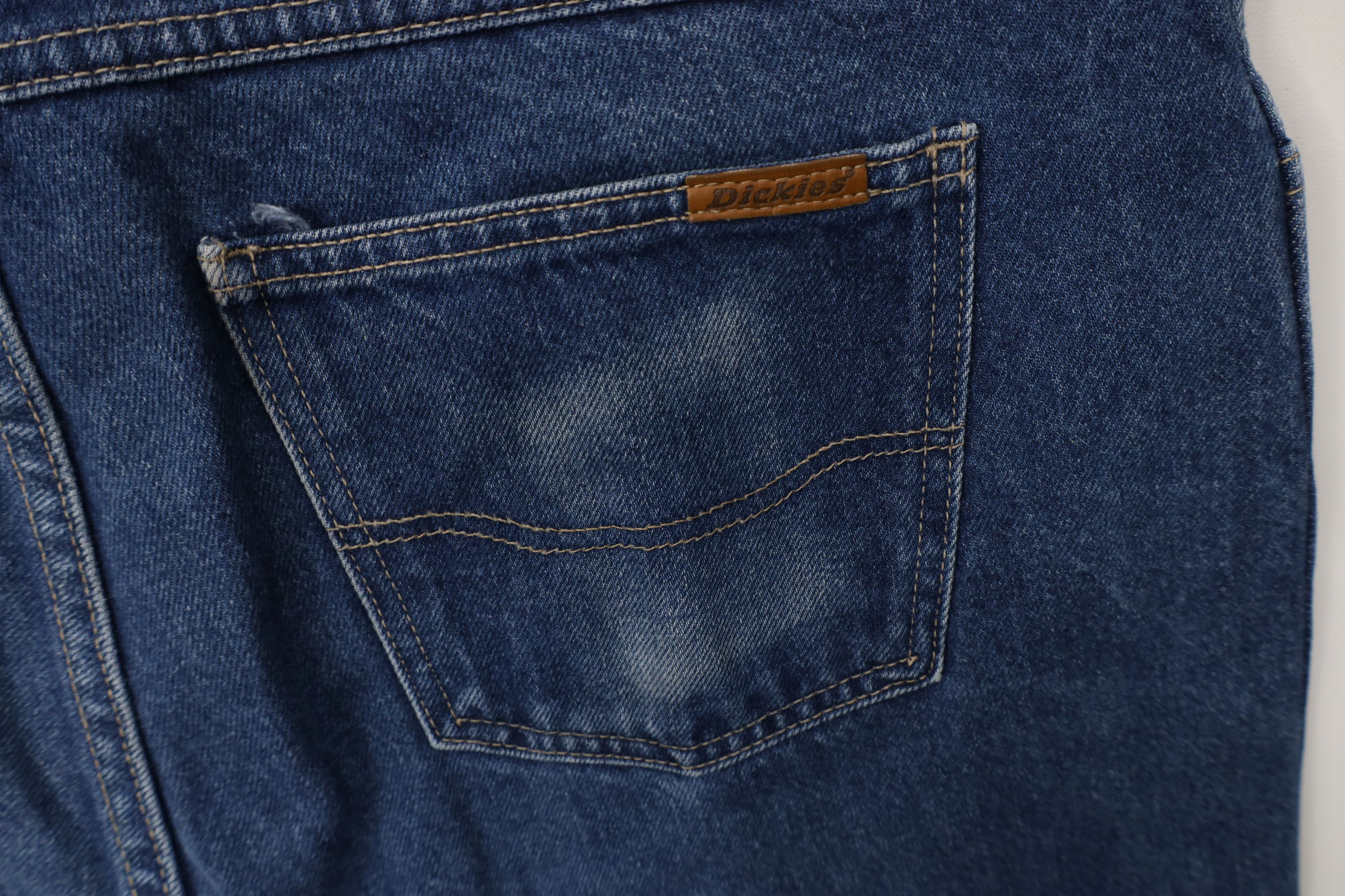 Dickies Vintage 90s Dickies Bootcut Denim Jeans Blue Cotton Workwear Size US 38 / EU 54 - 14 Thumbnail