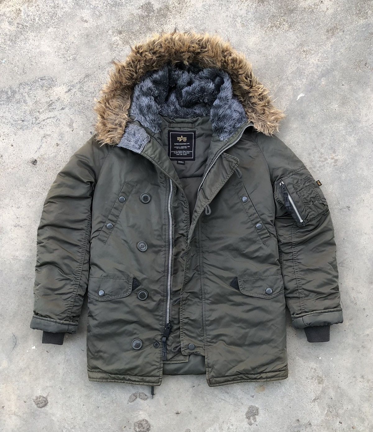 Alpha Industries VTG Alpha Industries Extreme Cold Weather Type N-3B Jacket Size US S / EU 44-46 / 1 - 5 Thumbnail