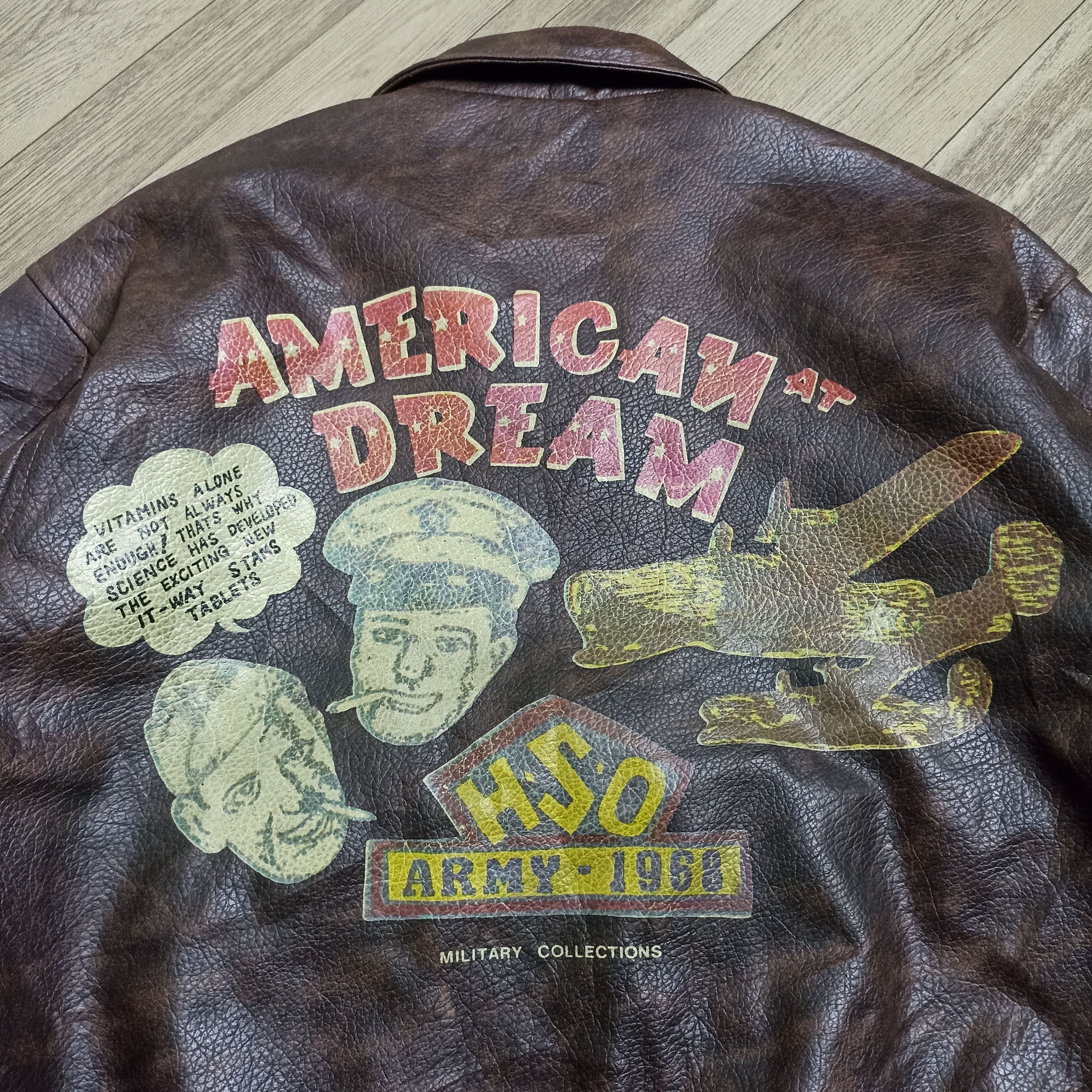 If Six Was Nine Vintage H.S.O ARMY 1968 Military Collection Jacket Size US M / EU 48-50 / 2 - 2 Thumbnail