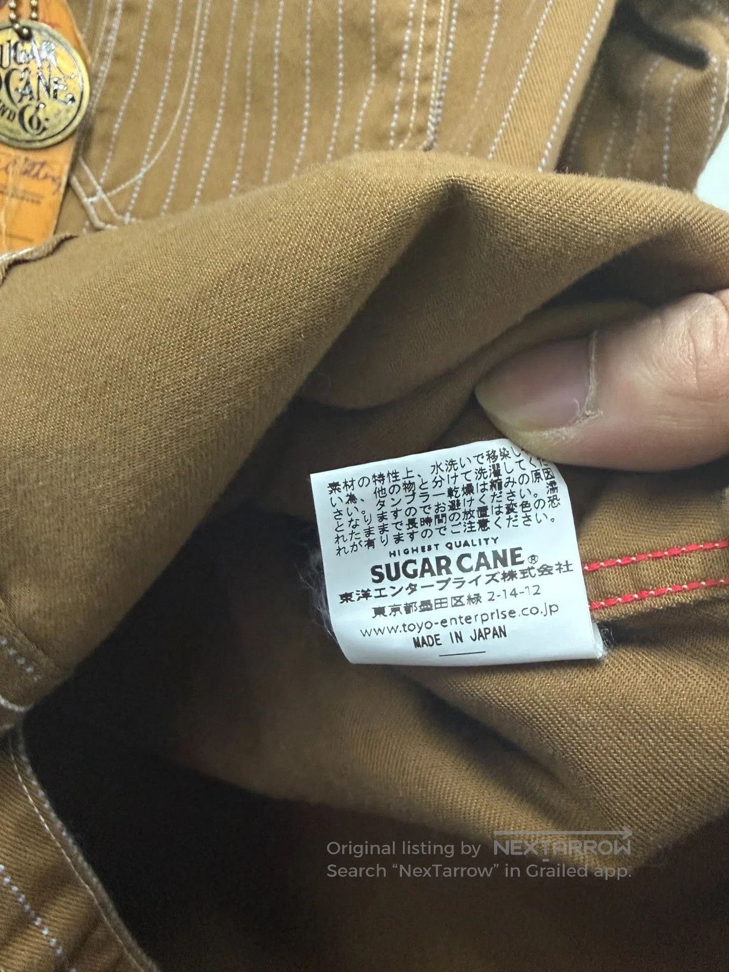 Sugar Cane Sugar Cane 8.5oz WABASH Work Shirt. Size US S / EU 44-46 / 1 - 6 Thumbnail