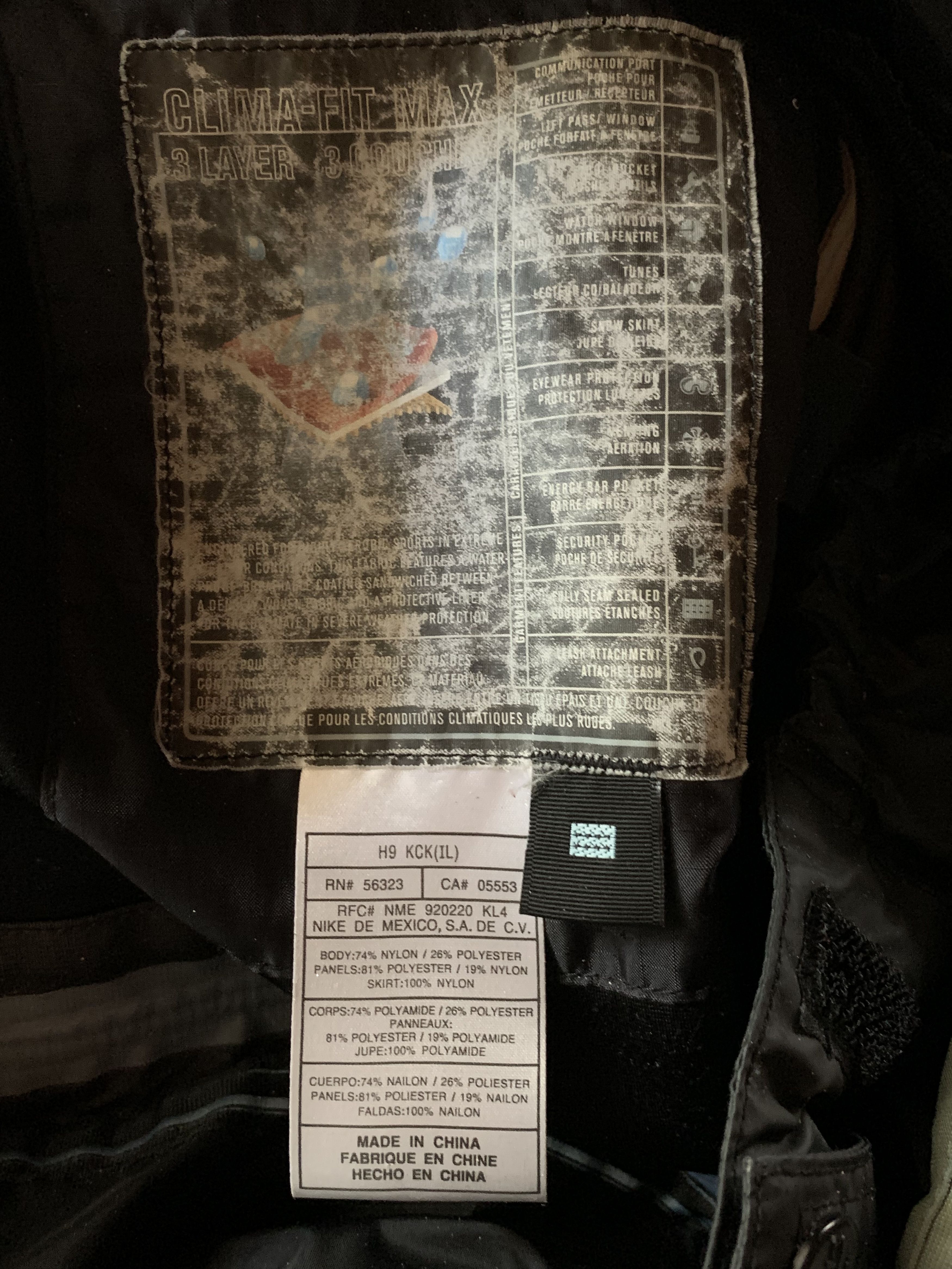 Nike ACG *RARE* Vintage Nike ACG Clima-Fit Max 3-Layer Winter Jacket Size US L / EU 52-54 / 3 - 12 Thumbnail