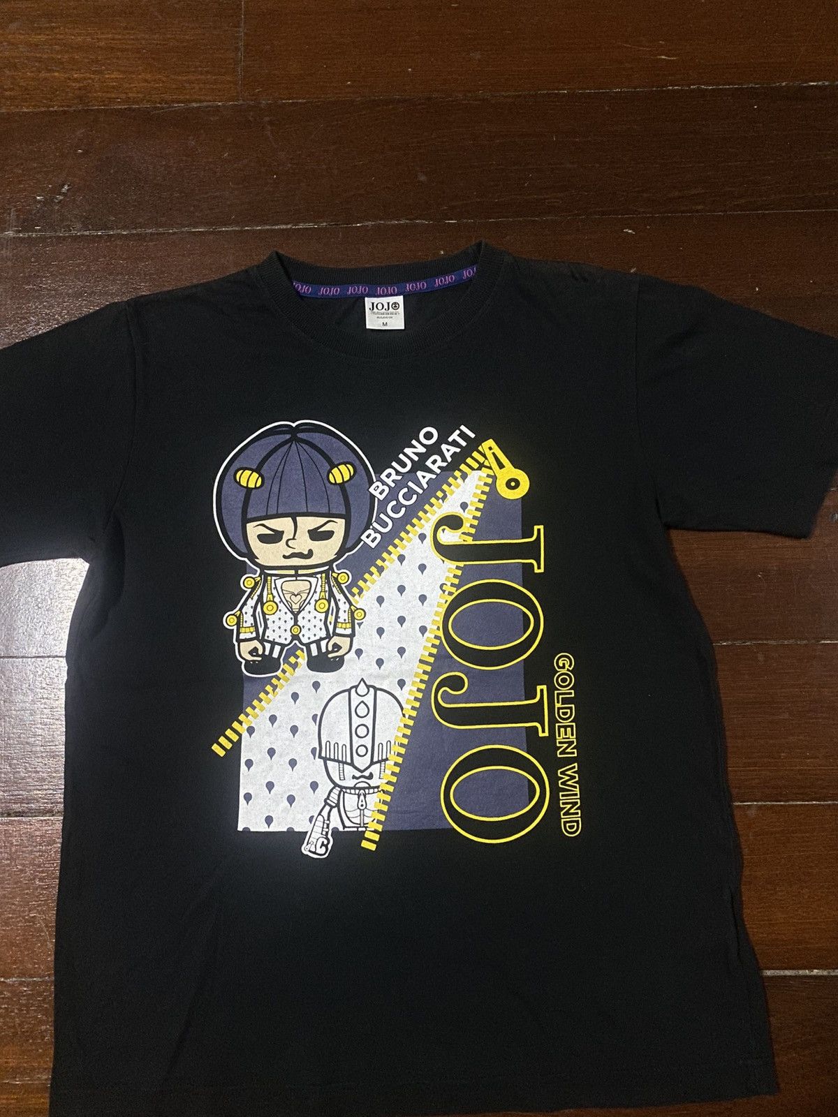 Anime RARE JOJO’S BIZARRE ADVANTURE BRUNO BUCCIARATI tee Size US M / EU 48-50 / 2 - 3 Thumbnail
