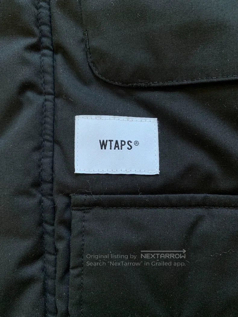 Wtaps Wtaps Black heavy coat Size US L / EU 52-54 / 3 - 6 Thumbnail