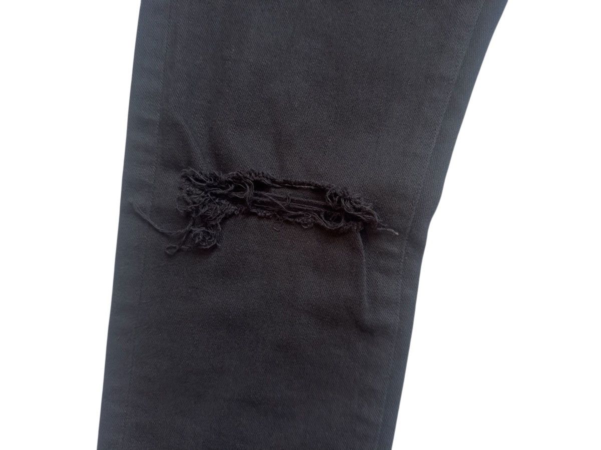 Undercover UNDERCOVER A/W 2003 BLACK DENIM SIZE 1 RUNWAY SAMPLE FIT Size US 26 / EU 42 - 5 Thumbnail