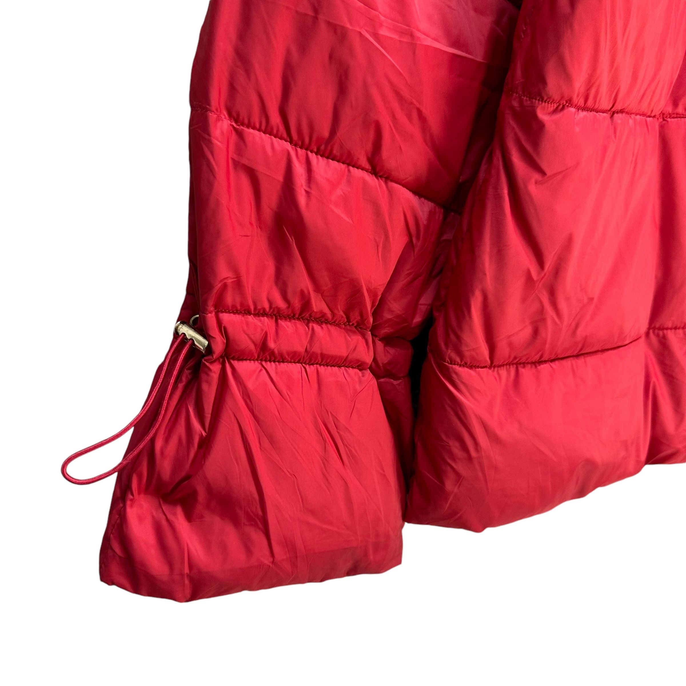Zara ZARA Outerwear Red Down Jacket Puffer Jacket #A52-1198 Size L / US 10 / IT 46 - 11 Thumbnail