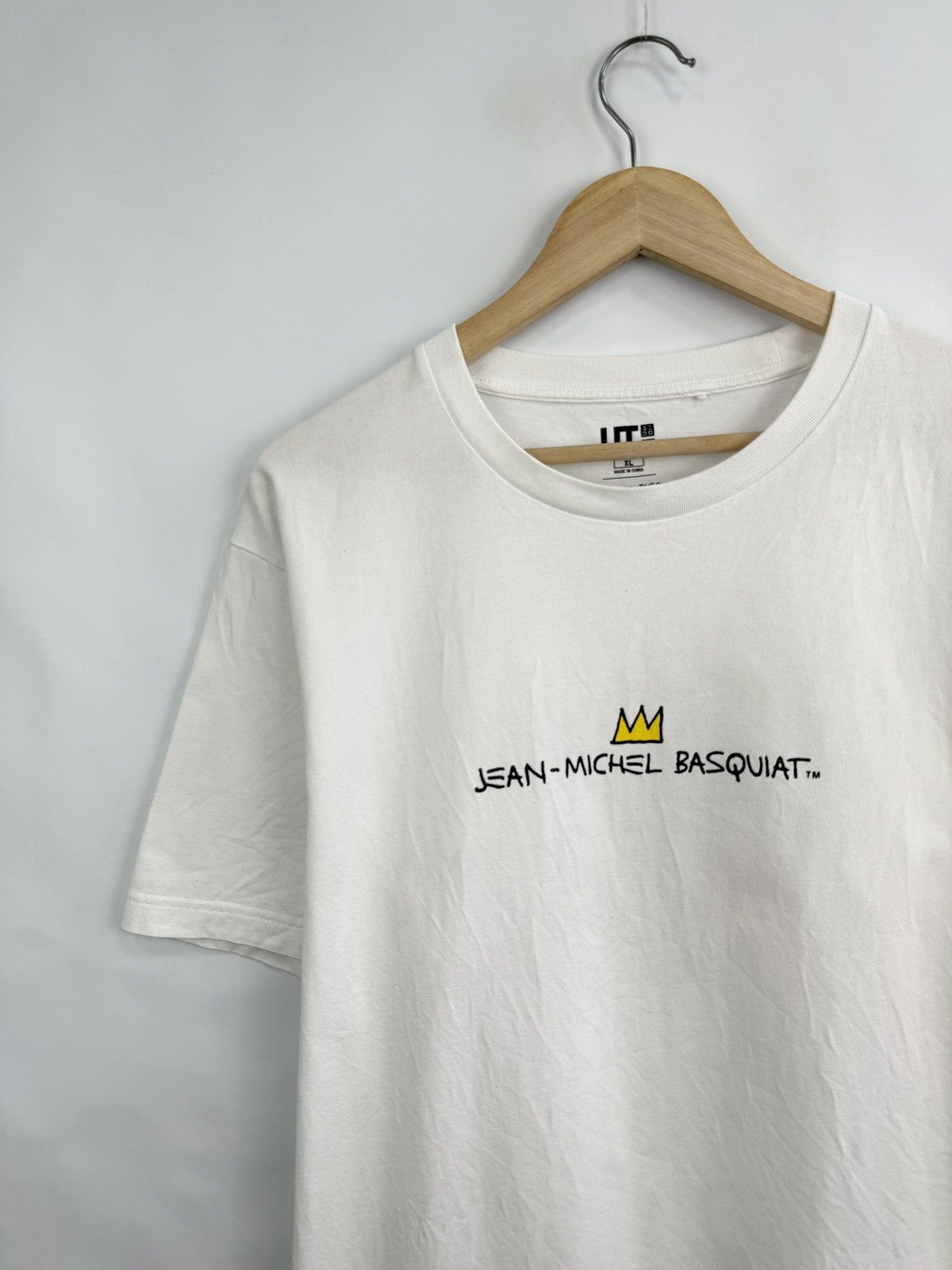 Uniqlo Y2K Uniqlo Jean Michel Basquiat Avant Garde Art T-Shirt Rare Size US XL / EU 56 / 4 - 7 Thumbnail