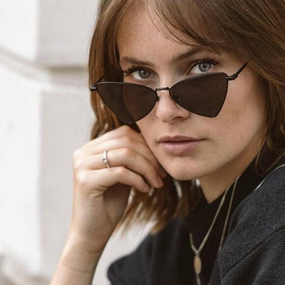 Saint Laurent Paris 🕶️ New Saint Laurent SL303 Jerry 002 Sunglasses - Black Size ONE SIZE - 11 Thumbnail