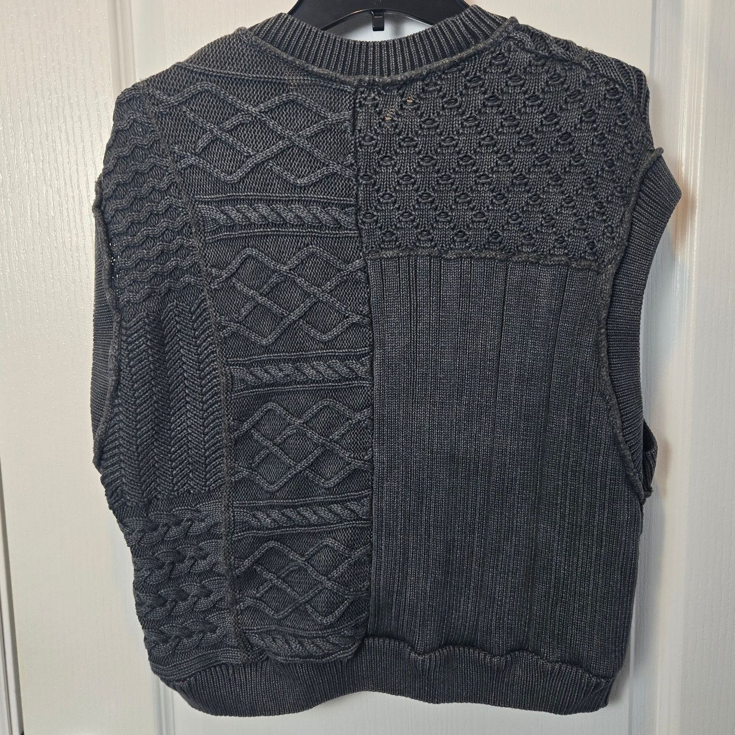 Free People Free People Take the Plunge sweater vest sz S gray Size S / US 4 / IT 40 - 2 Thumbnail