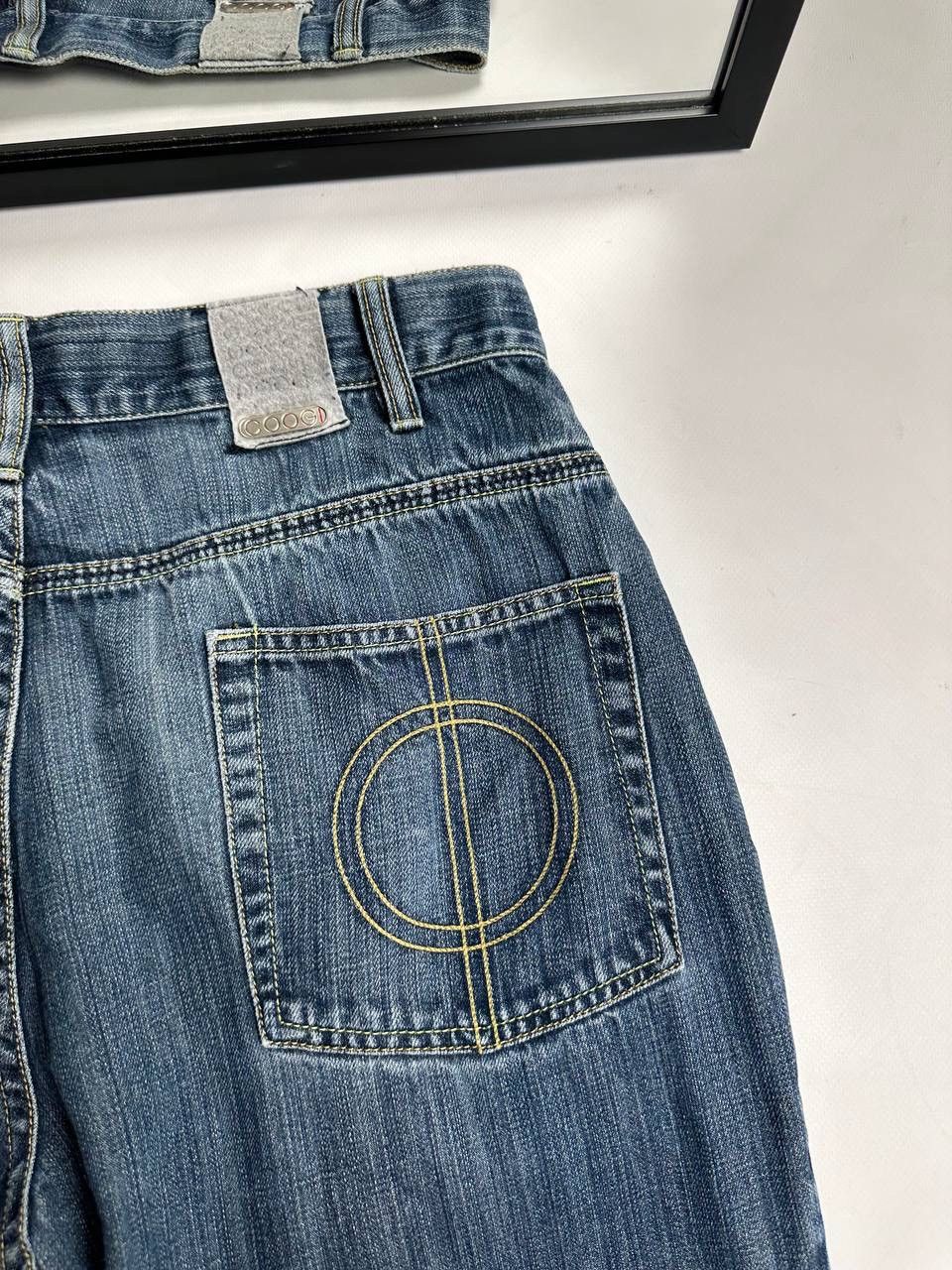 Coogi Vintage 00s COOGI Washed Faded Wide Baggy Jeans Y2K 🔥 Size US 34 / EU 50 - 11 Thumbnail