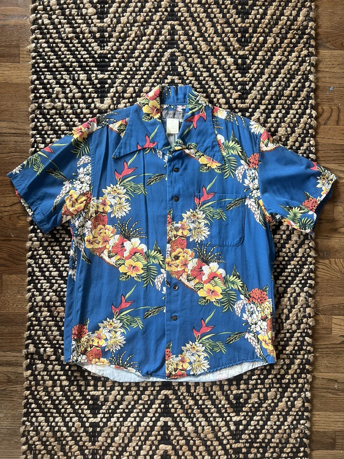 Yohji Yamamoto Yohji Yamamoto Pour Homme SS97 Hawaiian Floral Button Up Size US M / EU 48-50 / 2 - 1 Thumbnail