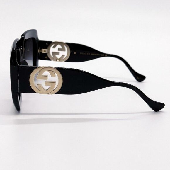Gucci NEW GUCCI SUNGLASSES GG1022S 001 BLACK WOMEN EYEWEAR GUCCI Size ONE SIZE - 7 Thumbnail