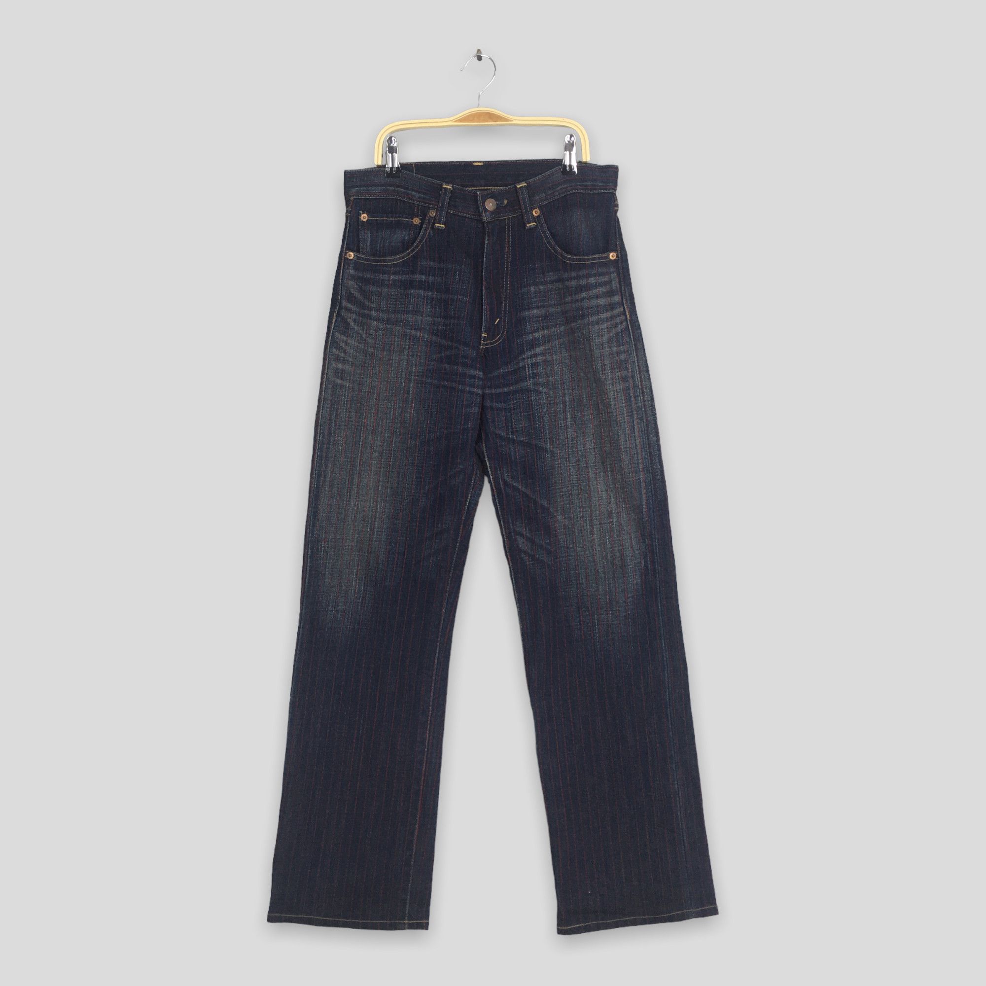 Size 30x31.5 Vintage 90s Levi's 510 Japan Faded Dirty Jeans