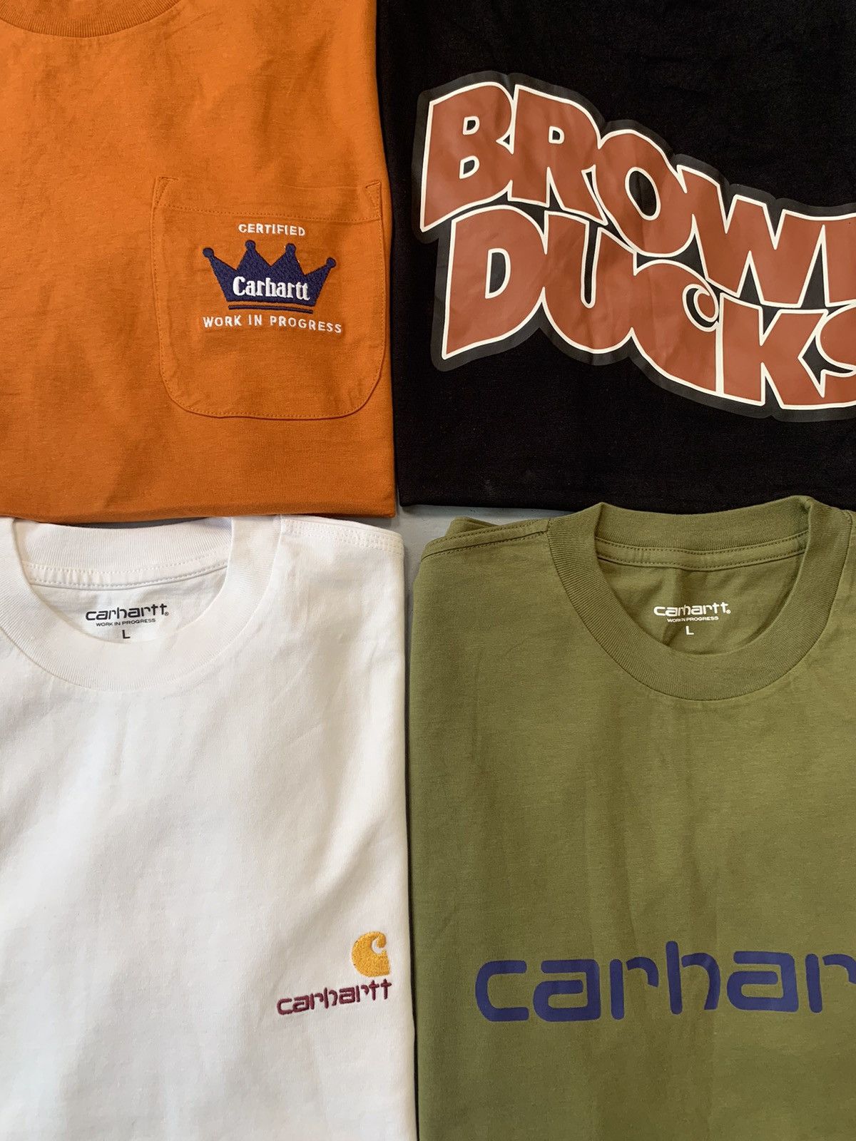 Carhartt Bundle New carhartt work in process graphic printed tshirts Size US L / EU 52-54 / 3 - 3 Thumbnail