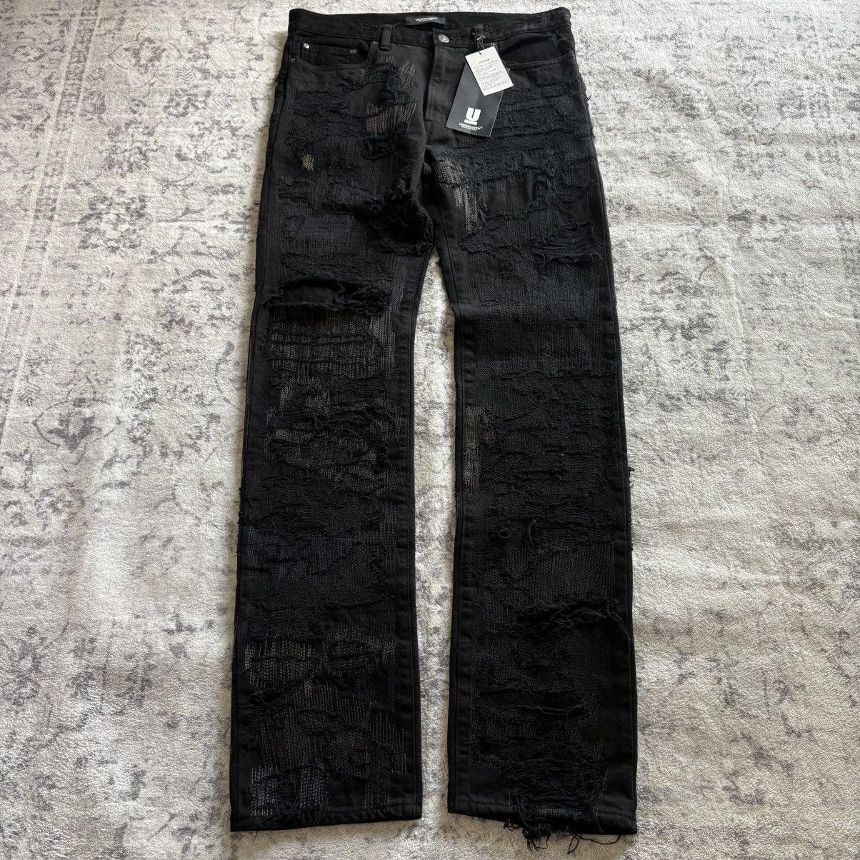 Undercover UNDERCOVER 2004/2005 'BUT BEAUTIFUL' 68 DENIM BLACK