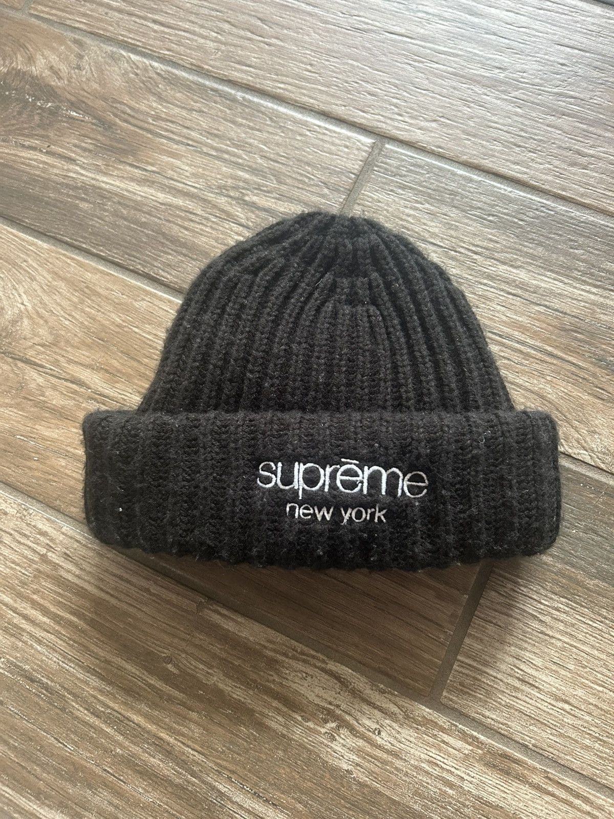 Streetwear × Supreme Supreme knit cap 23AW CLASSIC LOGO