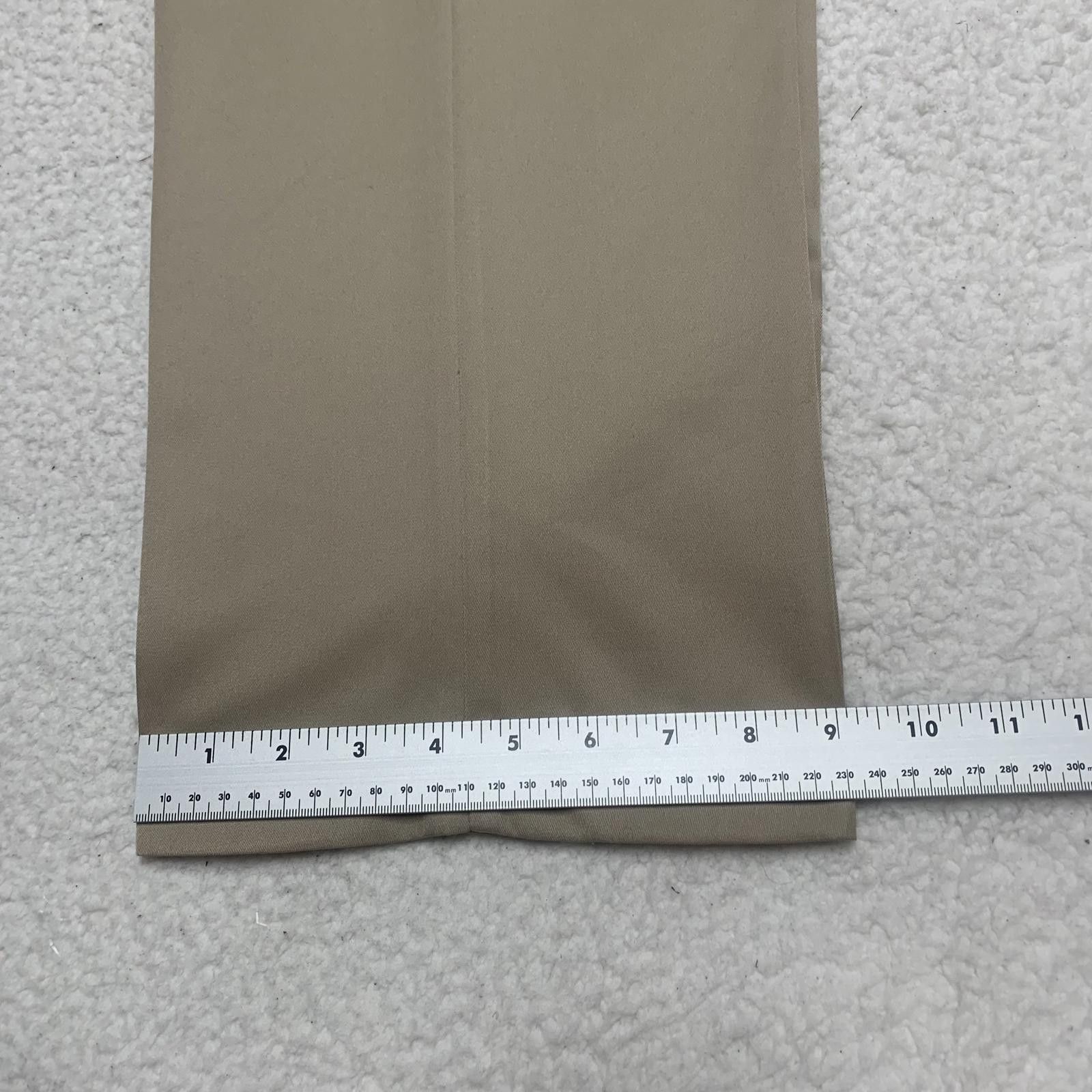Tommy Hilfiger Tommy Hilfiger Men's Size 34x32 Khaki Wide-Leg Pants Size 42R - 12 Thumbnail