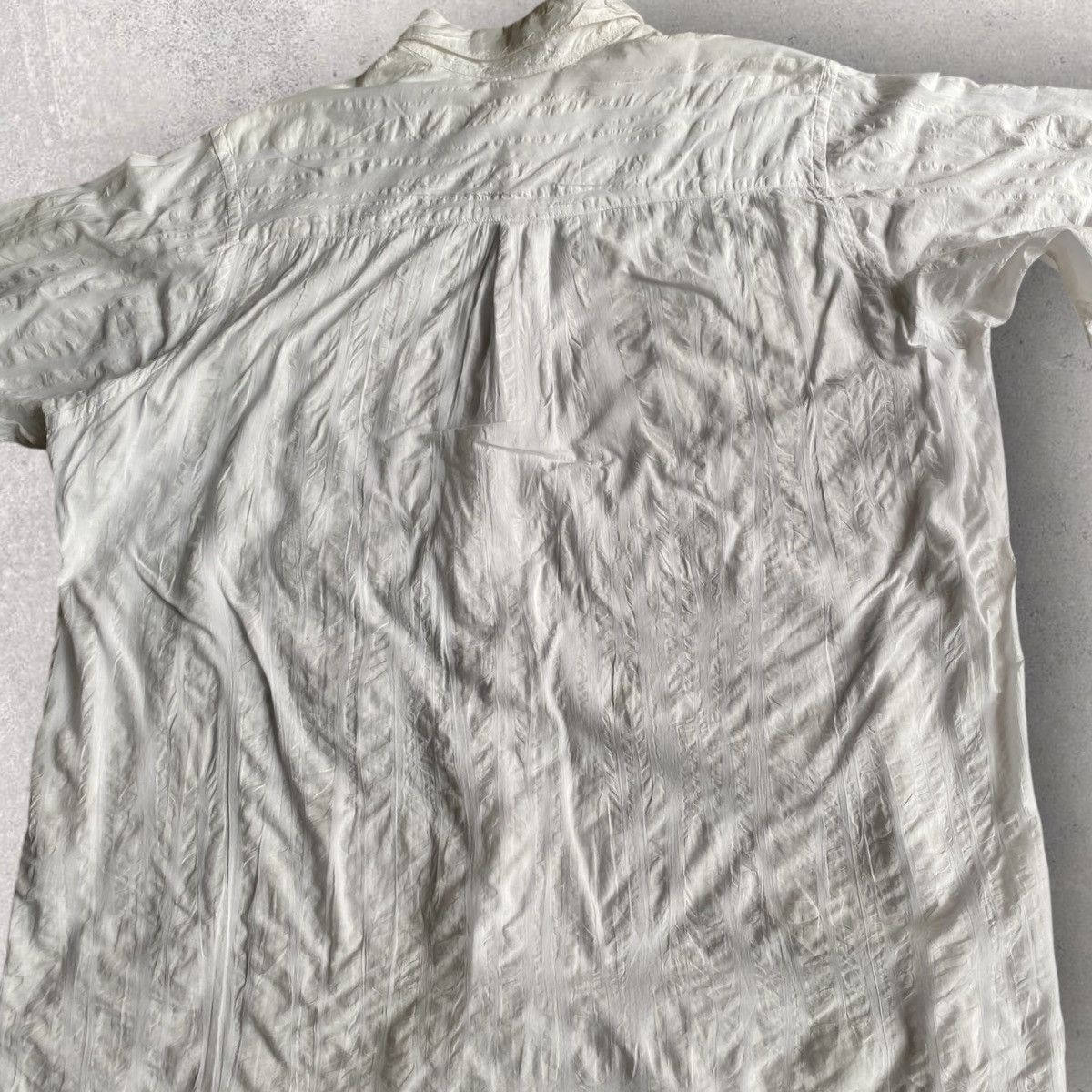 Yohji Yamamoto Y’s For Men Wrinkle Oversized Shirt Size US L / EU 52-54 / 3 - 6 Thumbnail