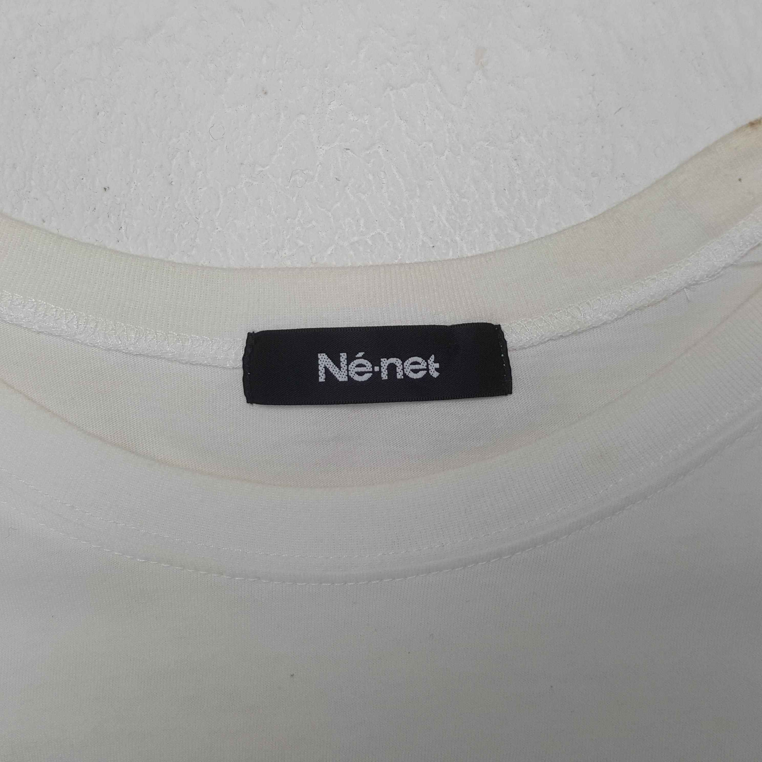 Ne-Net NE-NET by ISSEY MIYAKE Japanese Designer Tshirt C294N13 Size US M / EU 48-50 / 2 - 4 Thumbnail