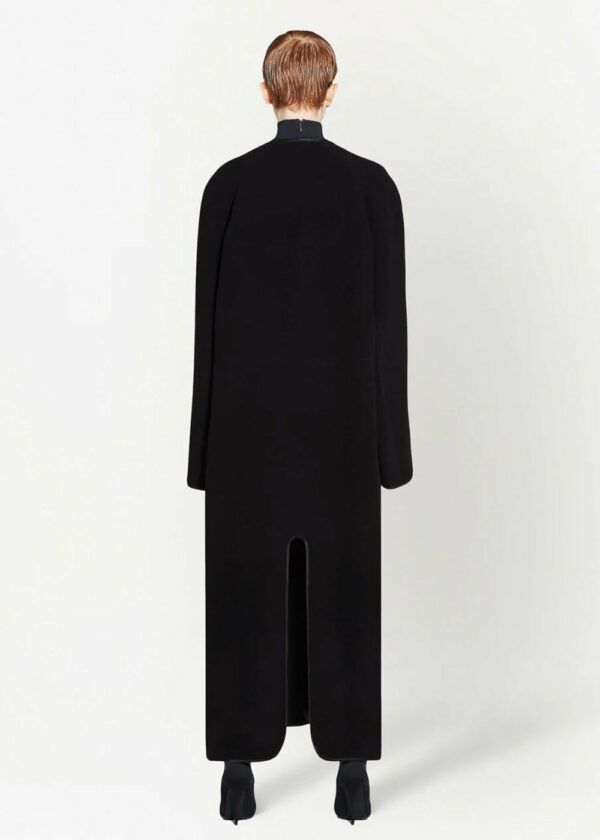 Balenciaga o1in1g1024 Lining Coat in Black Size XS / US 0-2 / IT 36-38 - 3 Thumbnail