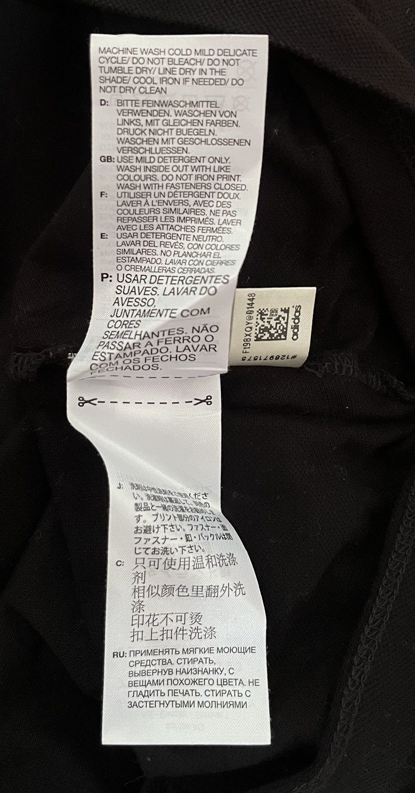 Yohji Yamamoto TAX FREE 🇺🇸 Yohji yamamoto y-3 logo black polo shirt Size US M / EU 48-50 / 2 - 5 Thumbnail