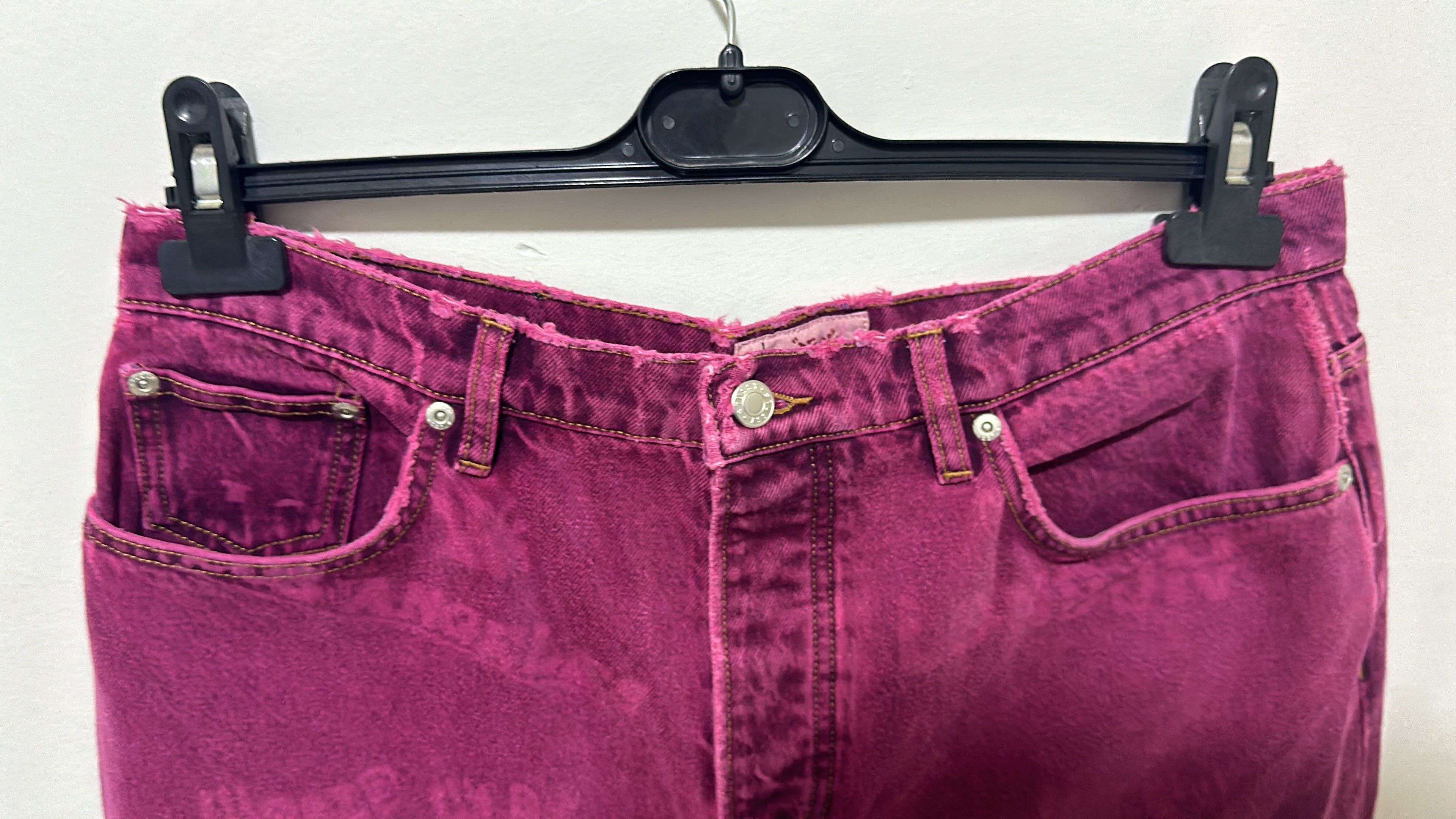 Stussy Stussy Worldwide Big Ol Jean Fuschia Size 32 Size US 32 / EU 48 - 6 Thumbnail