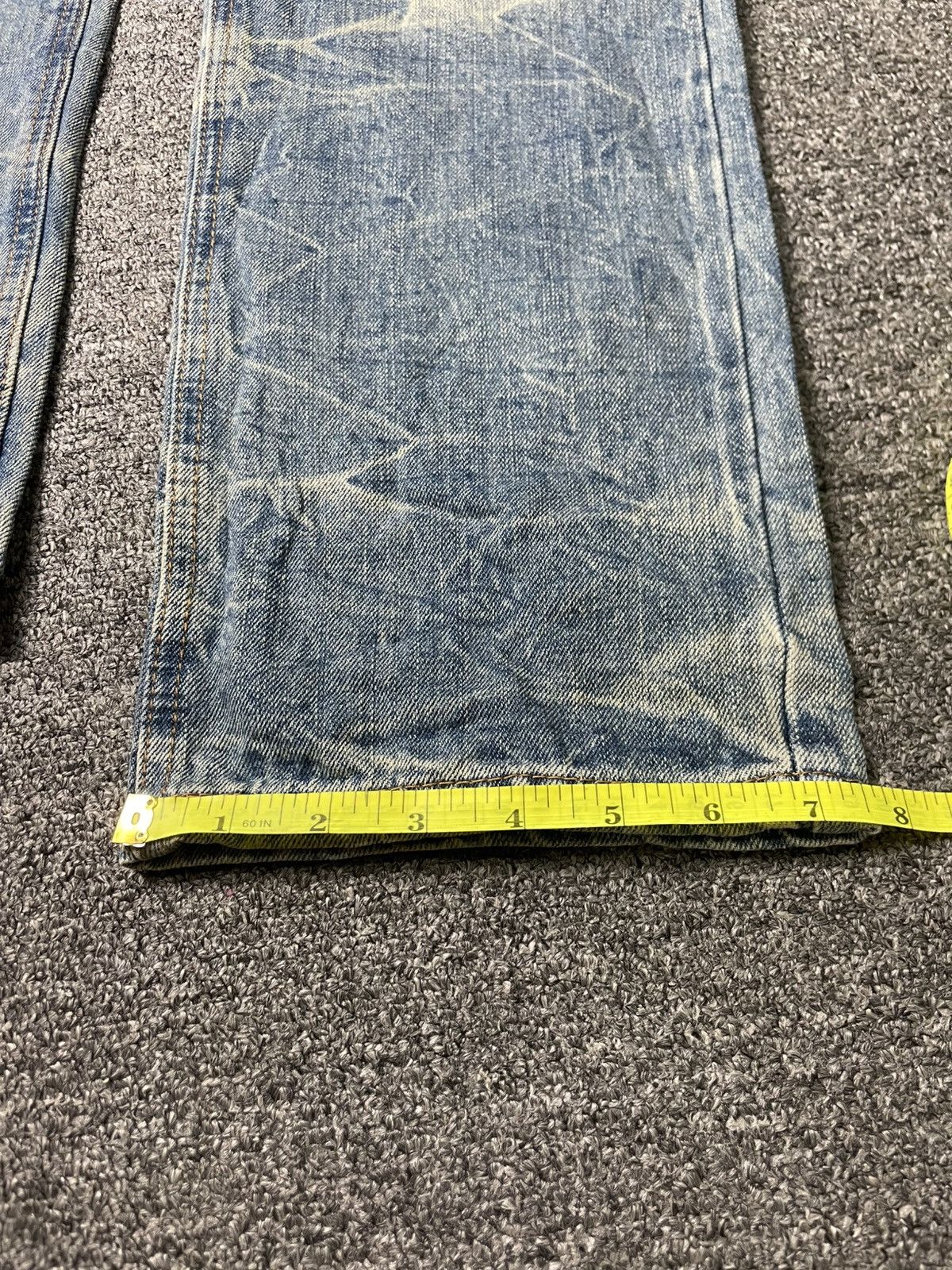 Vintage Japanese Brand Distressed Denim Ripped Jeans (67) Size US 32 / EU 48 - 12 Thumbnail