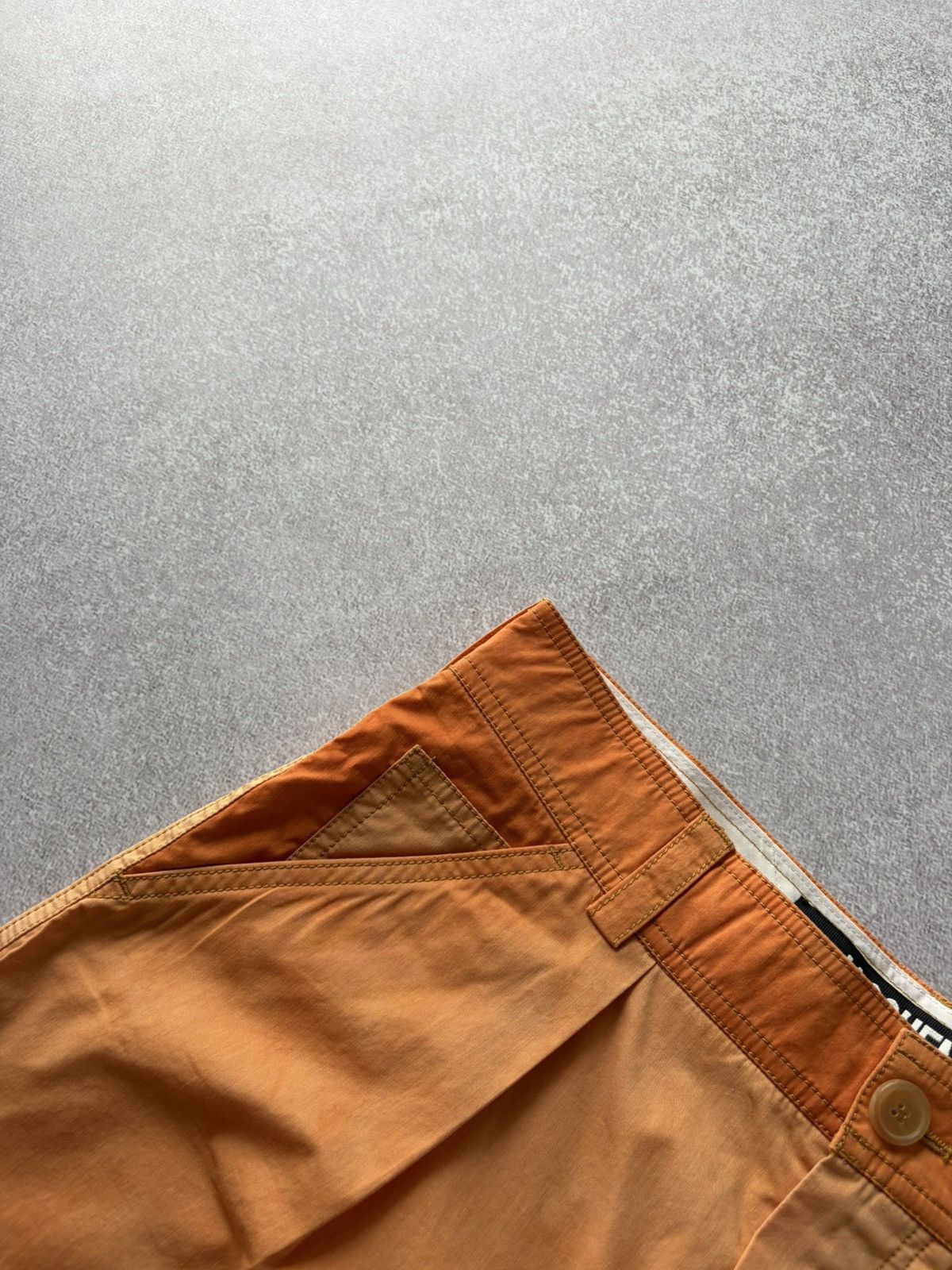 Jacquemus Jacquemus Le Coup De Soleil Orange Pattern Cotton Shorts Size US 32 / EU 48 - 6 Thumbnail