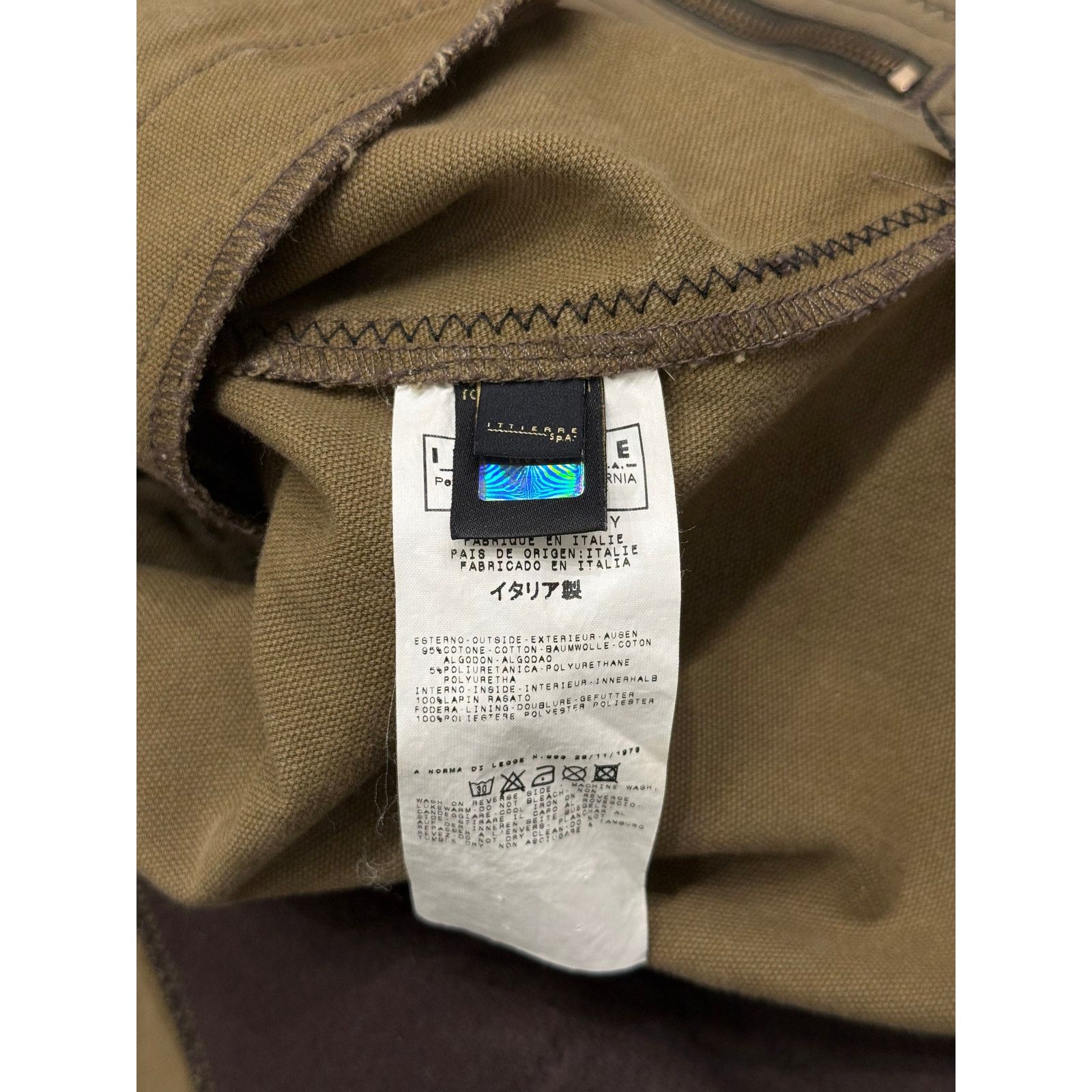 Roberto Cavalli 2000s Cavalli military zipper coat Size S / US 4 / IT 40 - 5 Thumbnail