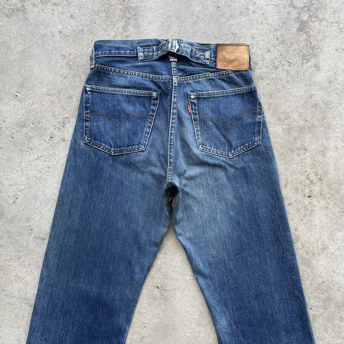 Levi's Vintage Levi’s Big E USA Faded Buckle Selvedge Jeans Pants Size US 28 / EU 44 - 18 Thumbnail
