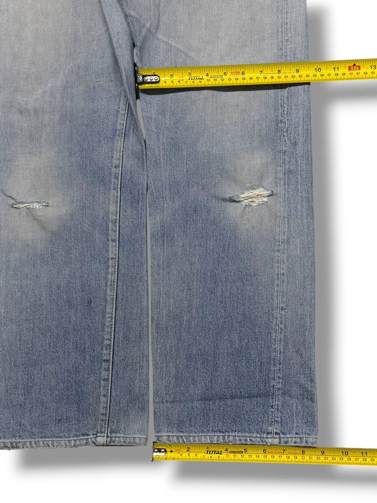 Japanese Brand Vintage 90s Salty Dog Union Made Selvedge Denim Jeans | W31 Size US 31 - 21 Thumbnail