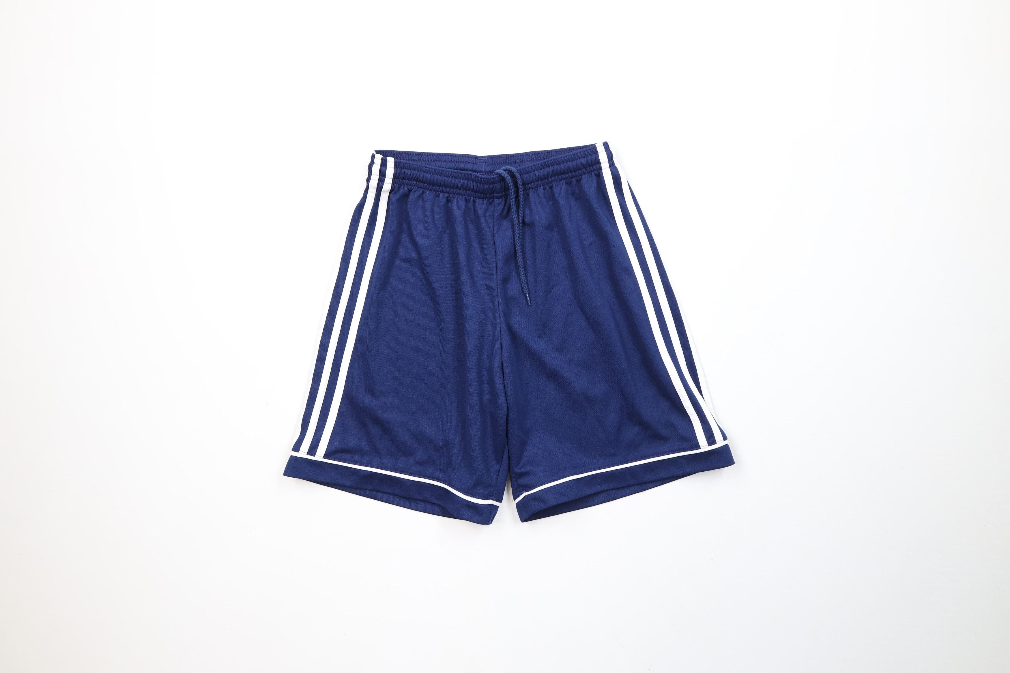 Adidas × Vintage Vintage Adidas Striped Running Jogging Soccer Shorts Blue Size US 30 / EU 46 - 1 Thumbnail
