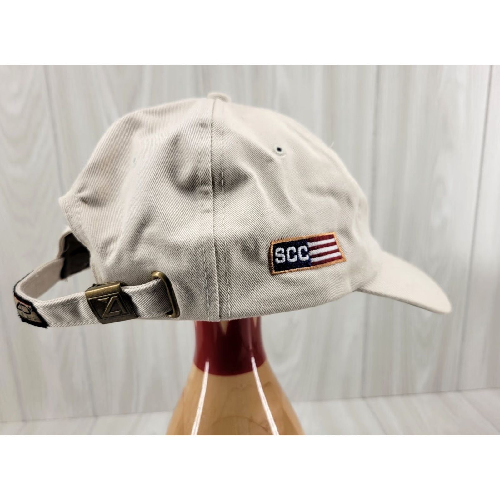 Vintage Ahead Saugahatchee Country Club Hat Golf Hat Men Adj Khaki Golf Hat Vintage No N/A Size ONE SIZE - 5 Thumbnail