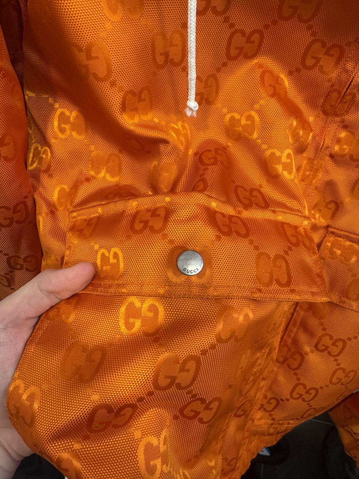 Gucci Gucci Off The Grid GG - Hooded Jacket size 43 Size US S / EU 44-46 / 1 - 4 Thumbnail