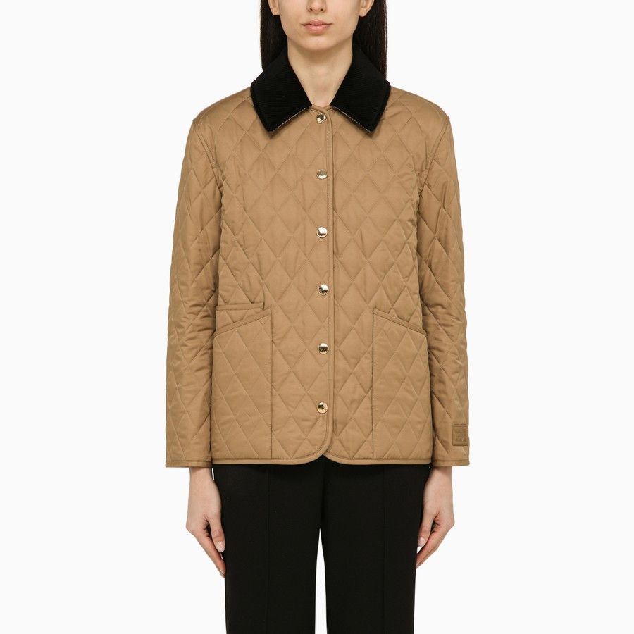 image of Burberry O1D2Blof0124 Jacket In Beige, Women's (Size Small)