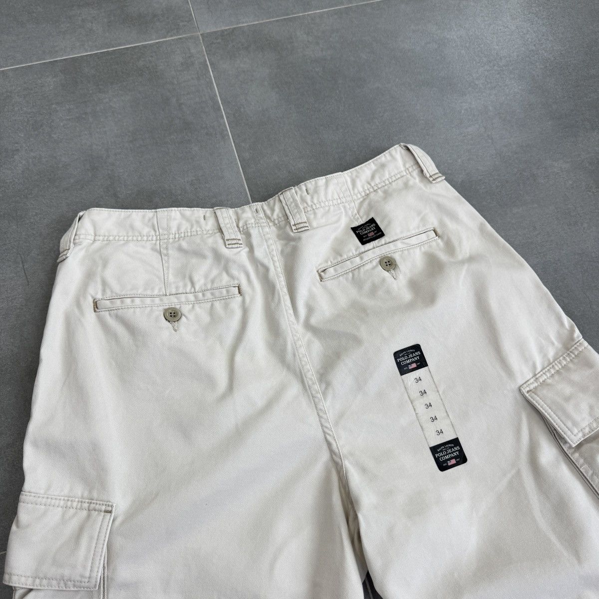Polo Ralph Lauren Polo Jeans Company Ralph Lauren Cargo Baggy Shorts Size 34 Size US 34 / EU 50 - 20 Thumbnail