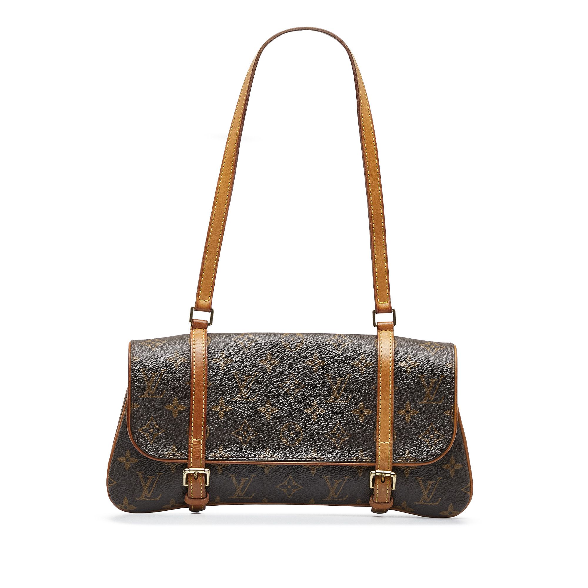 LOUIS VUITTON Monogram Clouds Soft Trunk Shoulder Bag Blue M45430 LV Auth  46350A