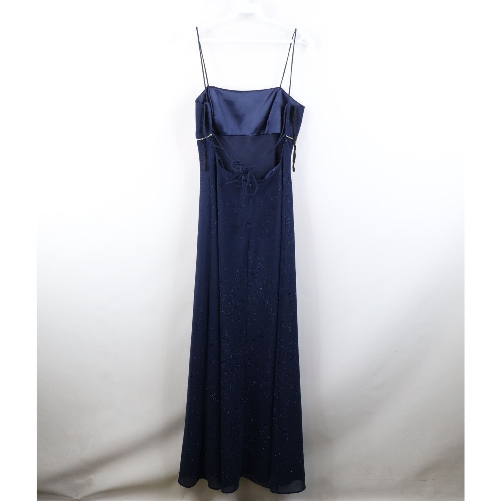Vintage Vintage 90s Y2K Babydoll Beaded Glitter Prom Formal Dress Size L / US 10 / IT 46 - 12 Thumbnail