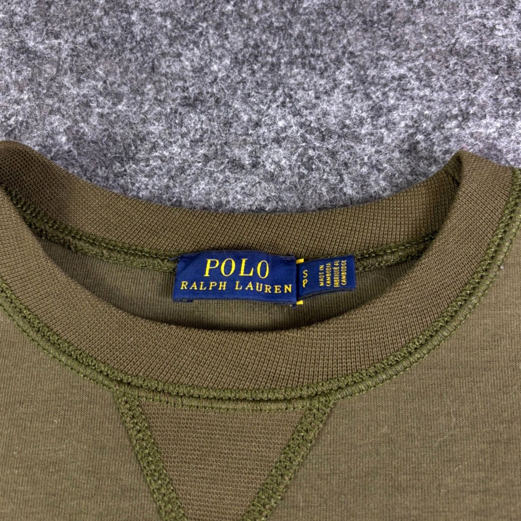 Polo Ralph Lauren Polo Ralph Lauren Sweatshirt Crewneck Logo Embroidered Polo Pony Size S Mens Olive Green/Green Crew Neck Pullover 90s Style Size US S / EU 44-46 / 1 - 4 Thumbnail
