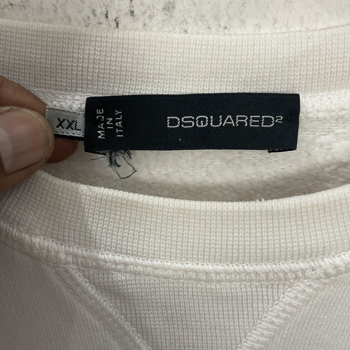 Dsquared2 Vintage Dsquared2 Big Logo Sweatshirt Size US L / EU 52-54 / 3 - 5 Thumbnail